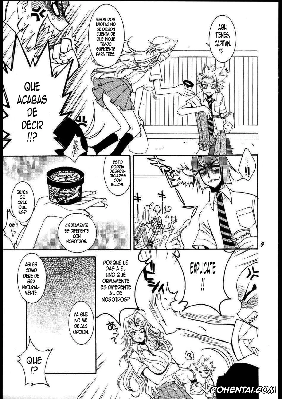 Bleach porno, Orihime Inoue porno, Rangiku Matsumoto porno, Love Potion #9 (Bleach), pagina 8