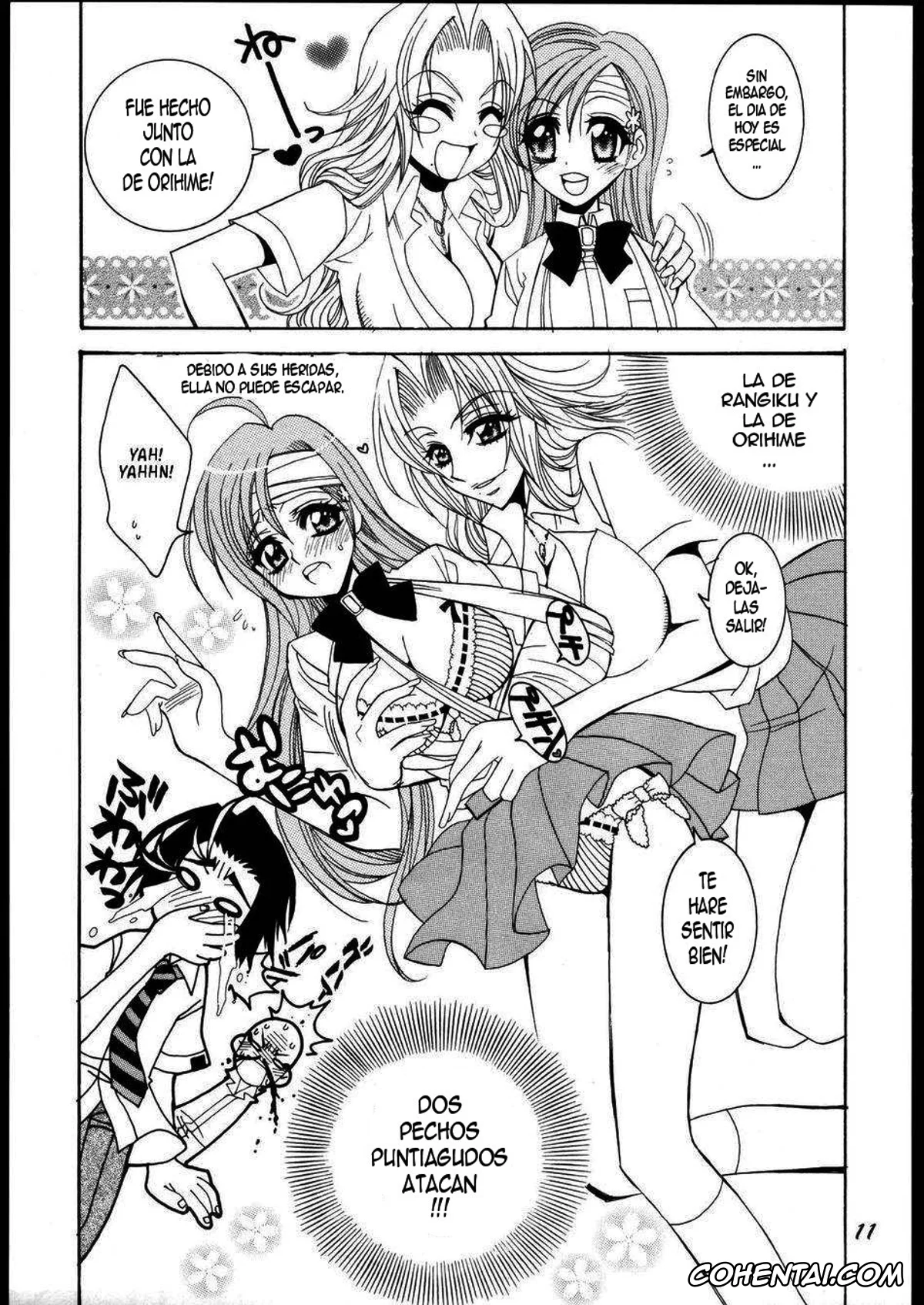Bleach xxx, Orihime Inoue xxx, Rangiku Matsumoto xxx, Love Potion #9 (Bleach), pagina 10