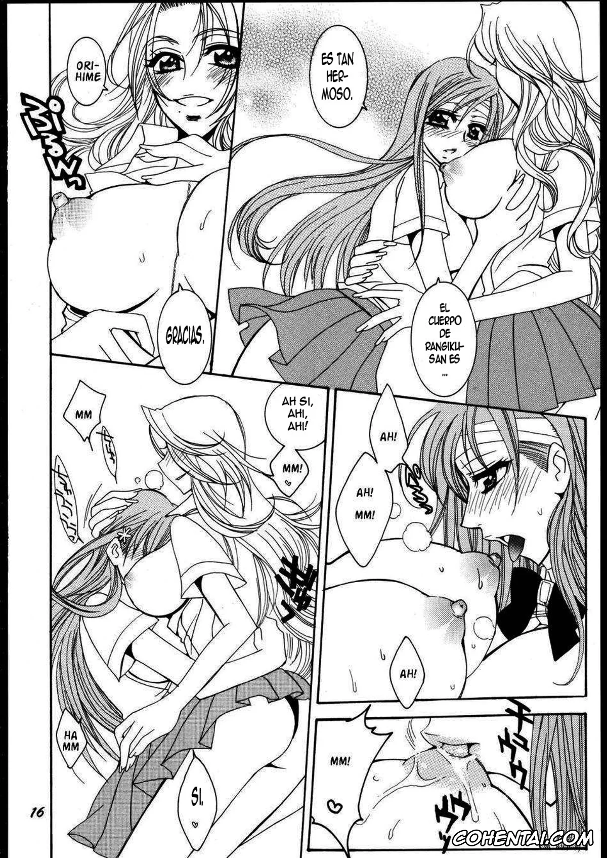 Bleach hentai, Orihime Inoue hentai, Rangiku Matsumoto hentai, Love Potion #9 (Bleach), pagina 15