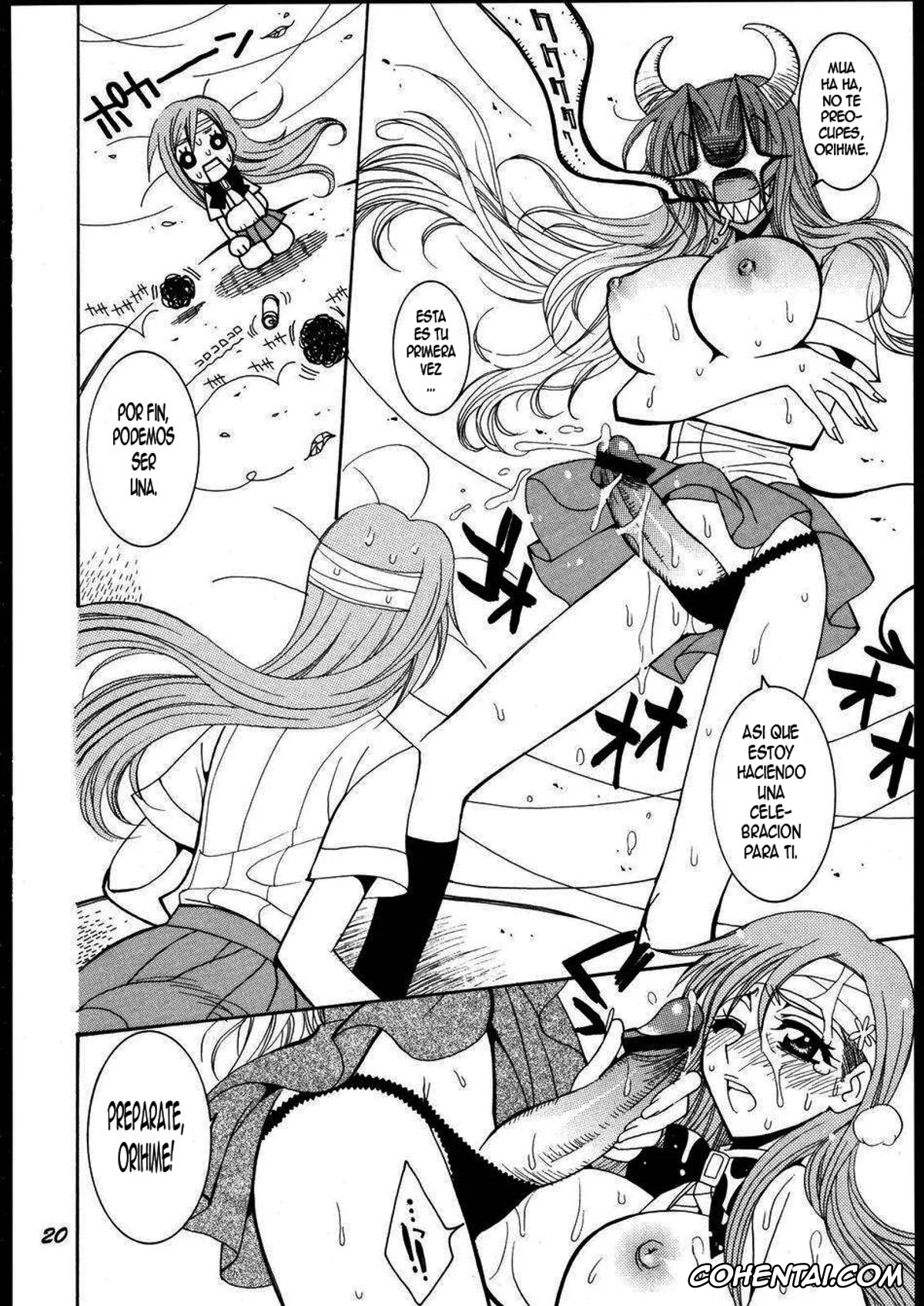 Bleach xxx, Orihime Inoue xxx, Rangiku Matsumoto xxx, Love Potion #9 (Bleach), pagina 19