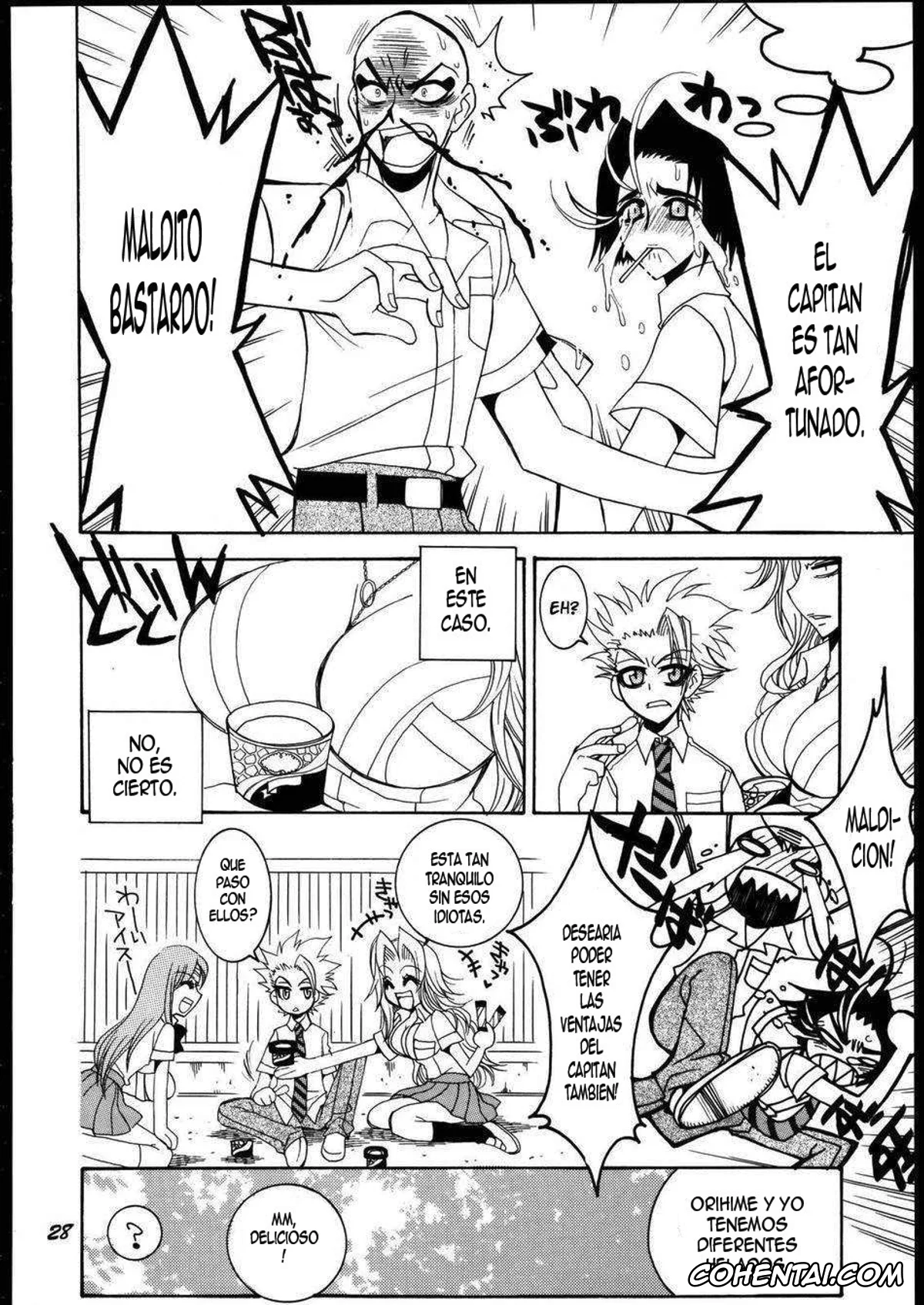 Bleach hentai, Orihime Inoue hentai, Rangiku Matsumoto hentai, Love Potion #9 (Bleach), pagina 27