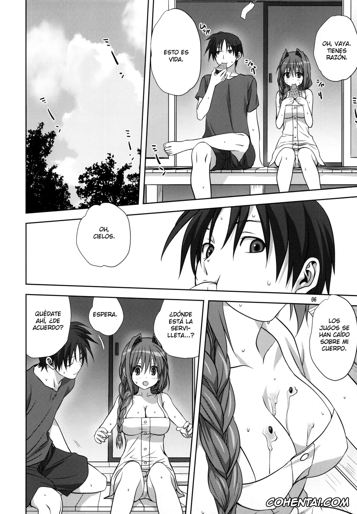 Kanon hentai, Akiko Minase hentai, Yuuichi Aizawa hentai, Akiko-san to Issho 10 (Kanon), pagina 6