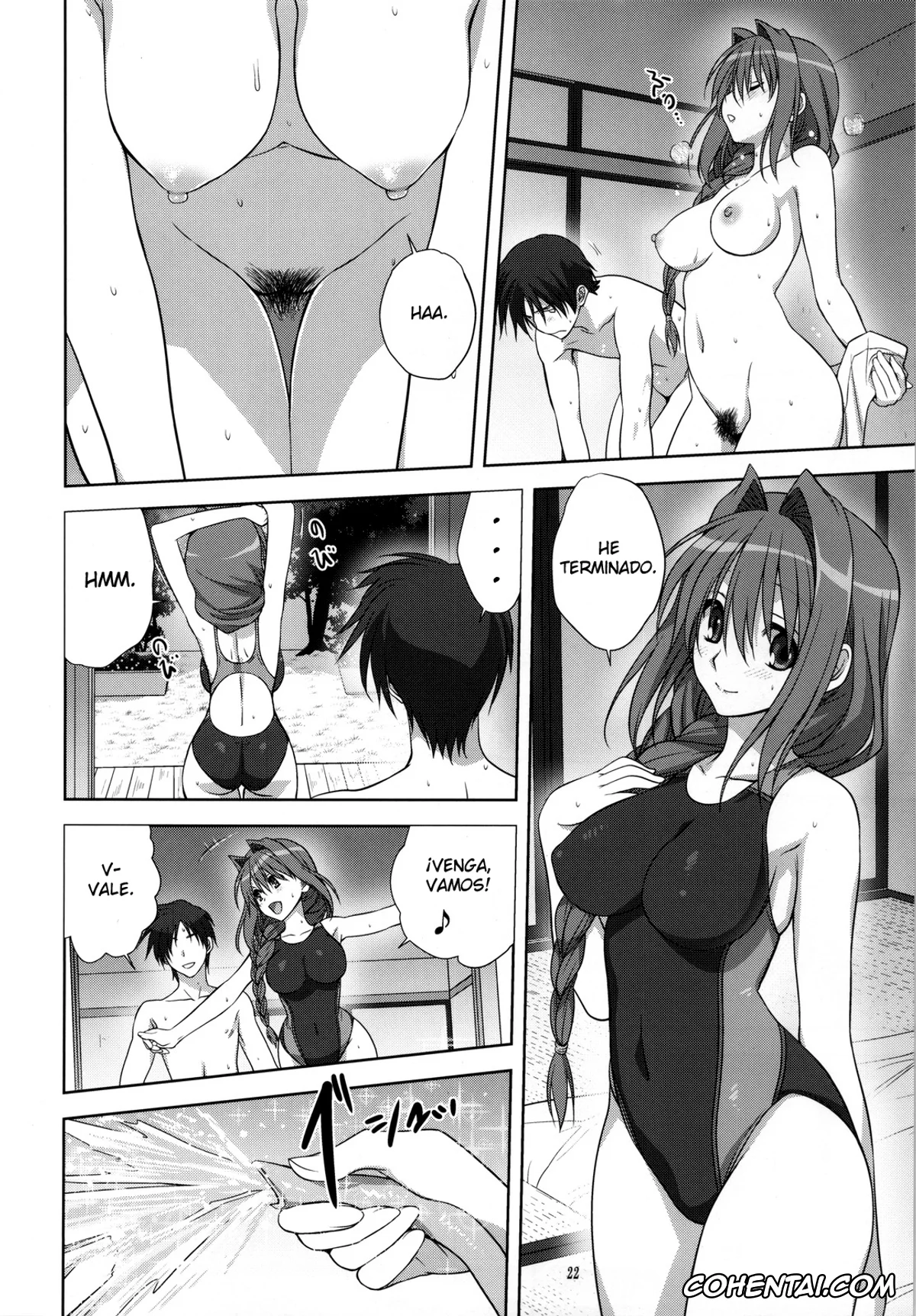 Kanon xxx, Akiko Minase xxx, Yuuichi Aizawa xxx, Akiko-san to Issho 10 (Kanon), pagina 22