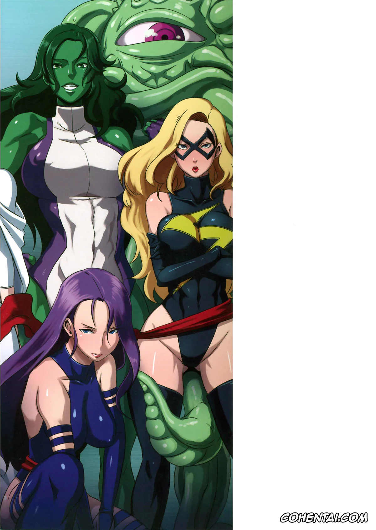 Avengers hentai, X-men hentai, Hamecomi!! The Ahengers (Avengers, X-men), pagina 3