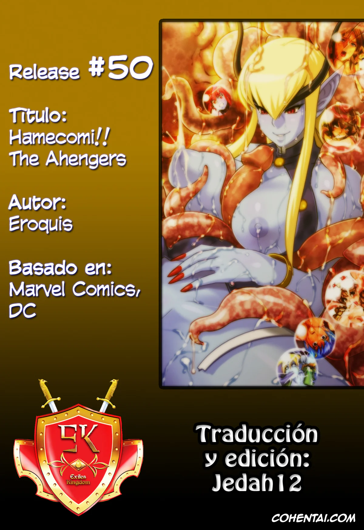 Avengers hentai, X-men hentai, Hamecomi!! The Ahengers (Avengers, X-men), pagina 51