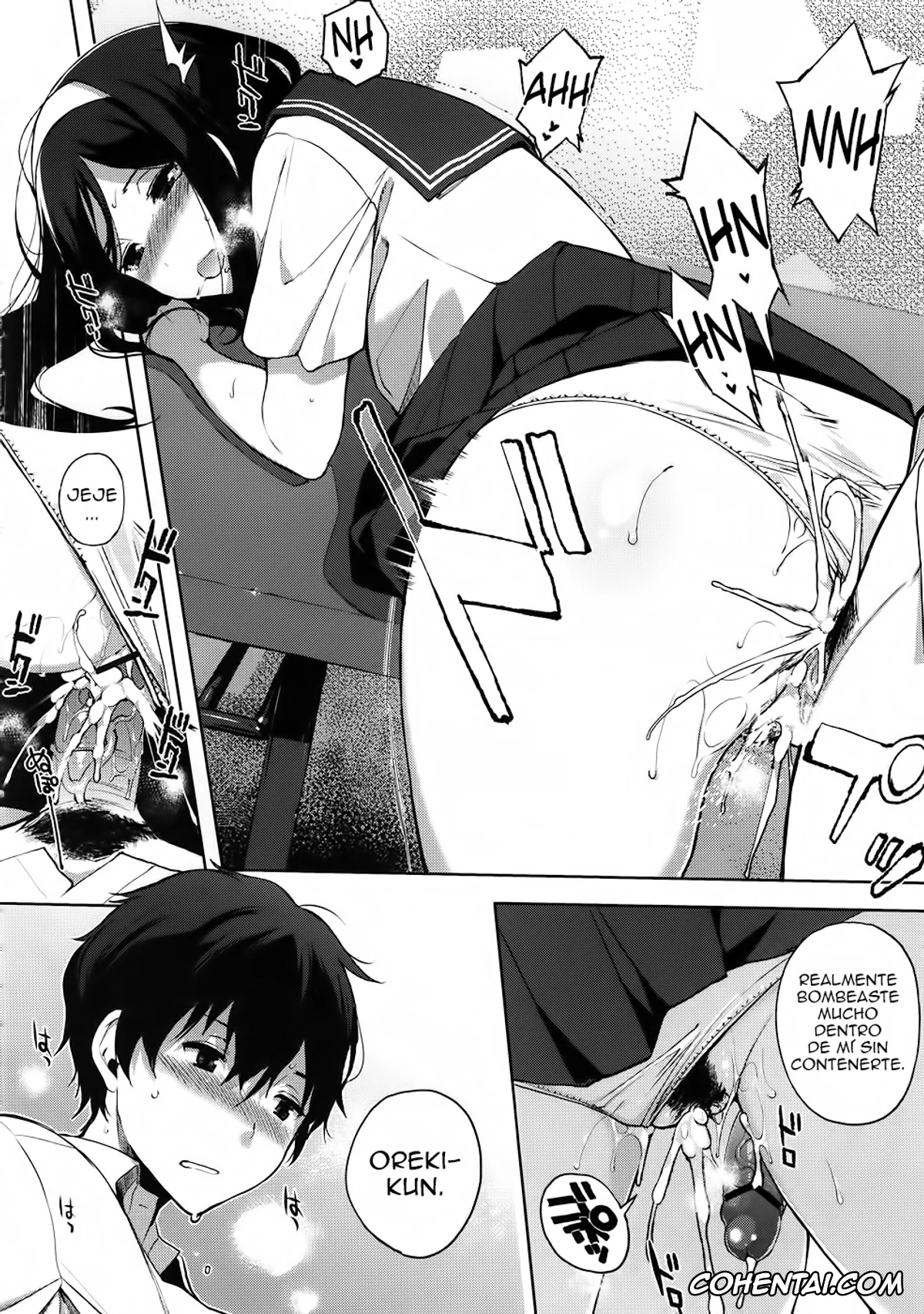 Hyouka xxx, Eru Chitanda xxx, Fuyumi Irisu xxx, Houtarou Oreki xxx, Hakka + TTH 6.5 (Hyouka), pagina 4