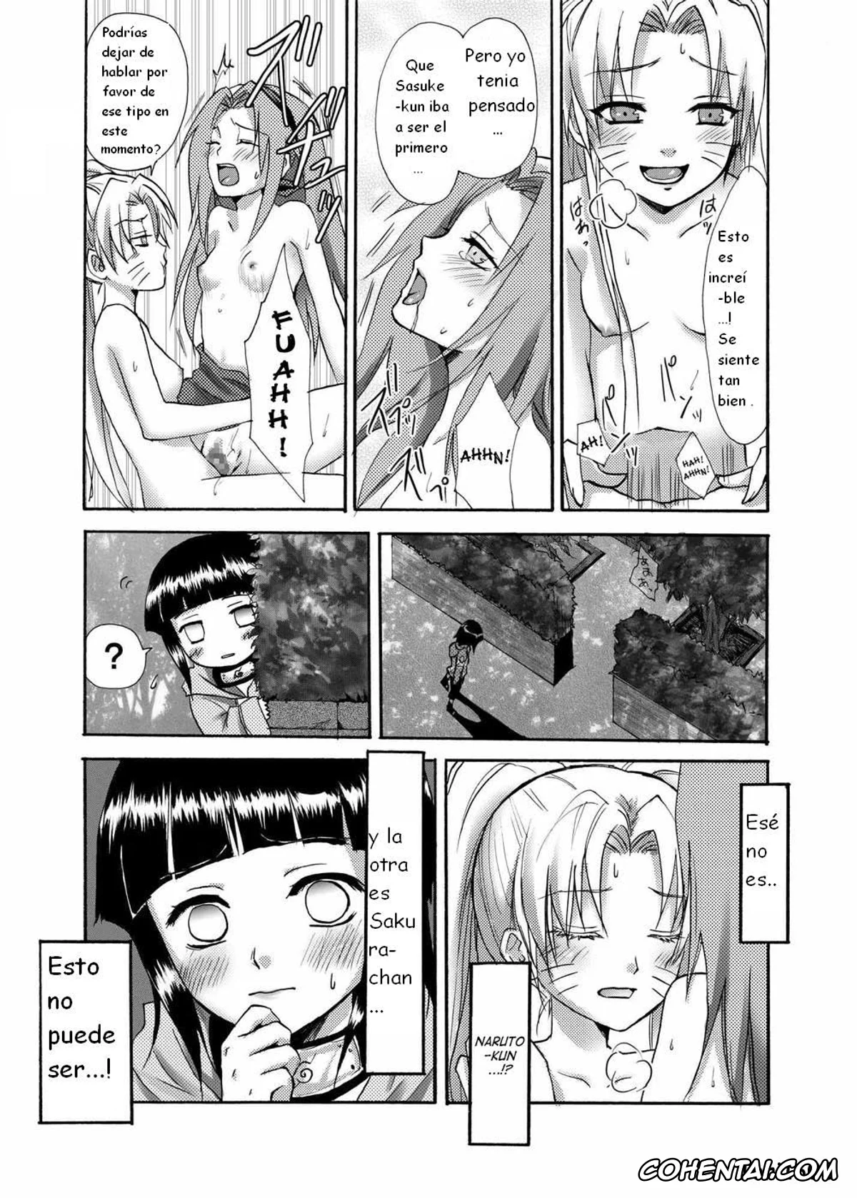 NARUTO porno, Hinata Hyuga porno, Naruto Uzumaki porno, Sakura Haruno porno, Tsunade porno, OIROKE Ninpouchou Dattebayo!! (Naruto), pagina 8