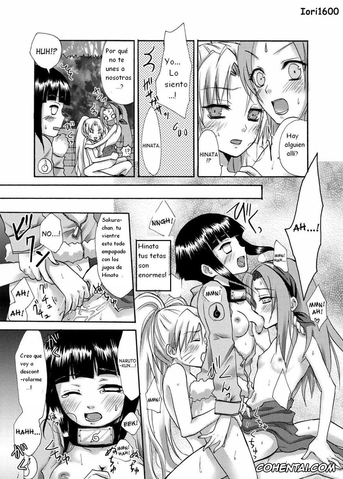 NARUTO hentai, Hinata Hyuga hentai, Naruto Uzumaki hentai, Sakura Haruno hentai, Tsunade hentai, OIROKE Ninpouchou Dattebayo!! (Naruto), pagina 9