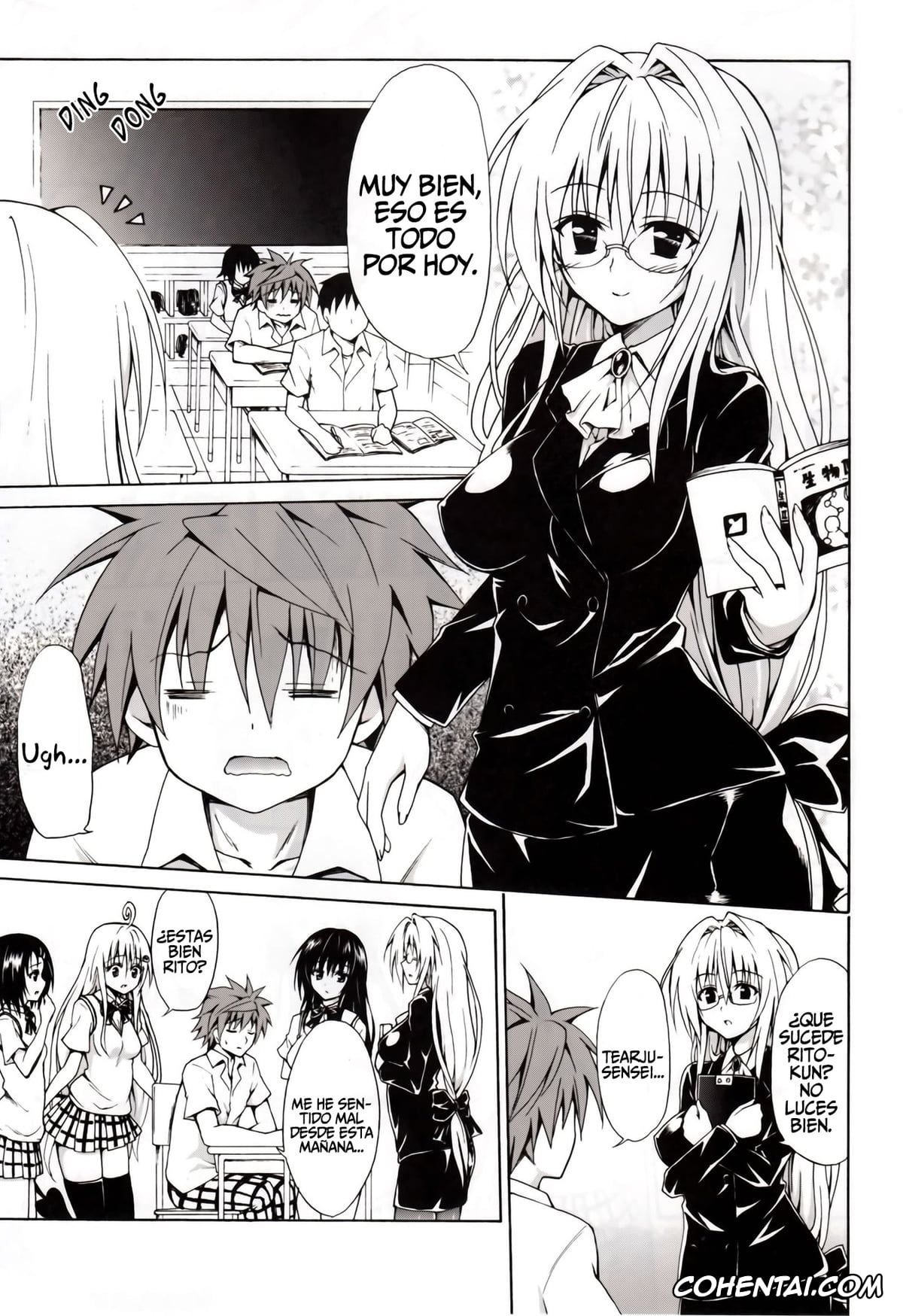 To Love-Ru porno, Rito Yuuki porno, Ryouko Mikado porno, Tearju Lunatique porno, Trouble★Teachers (To Love-Ru), pagina 2