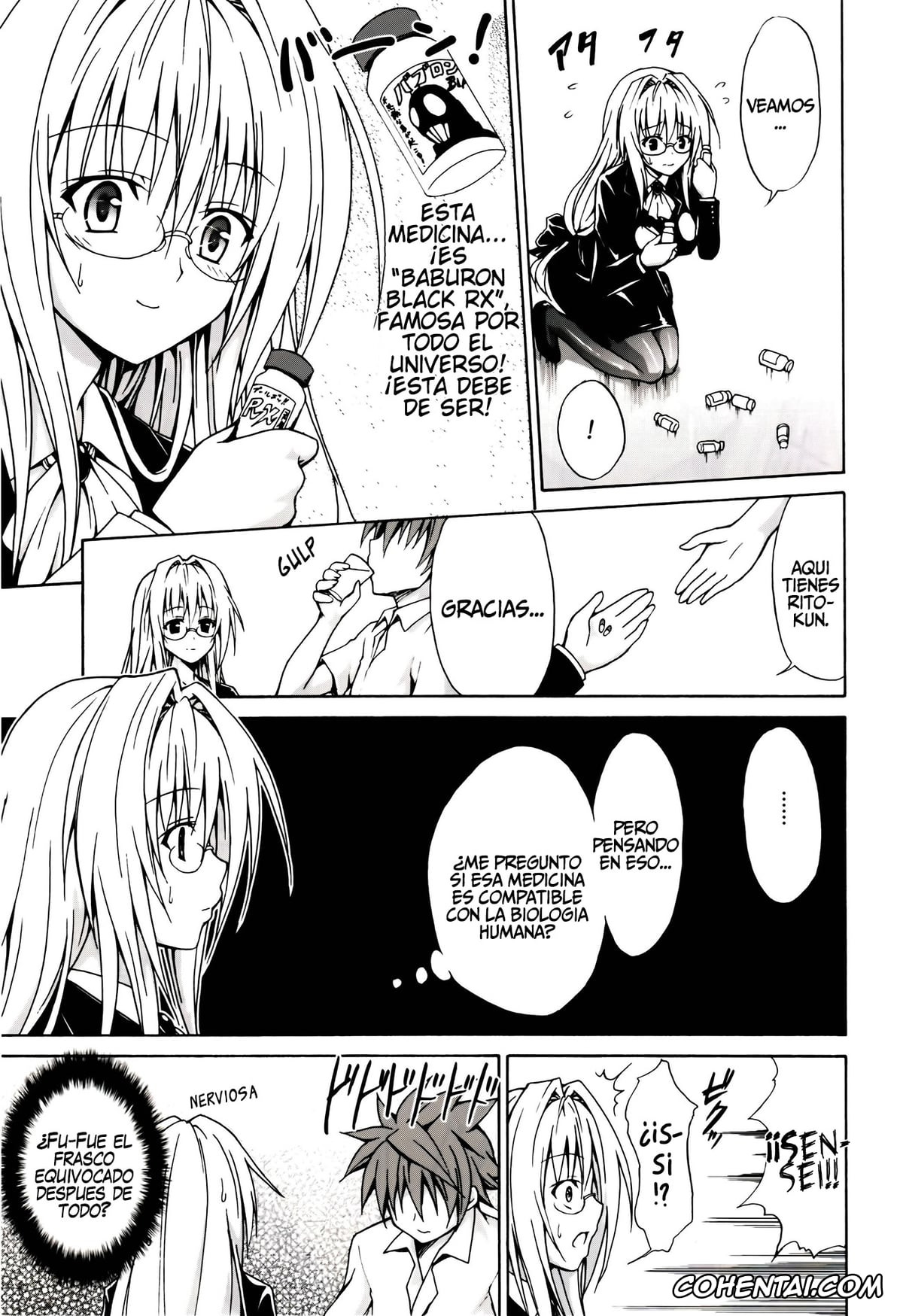 To Love-Ru hentai, Rito Yuuki hentai, Ryouko Mikado hentai, Tearju Lunatique hentai, Trouble★Teachers (To Love-Ru), pagina 6