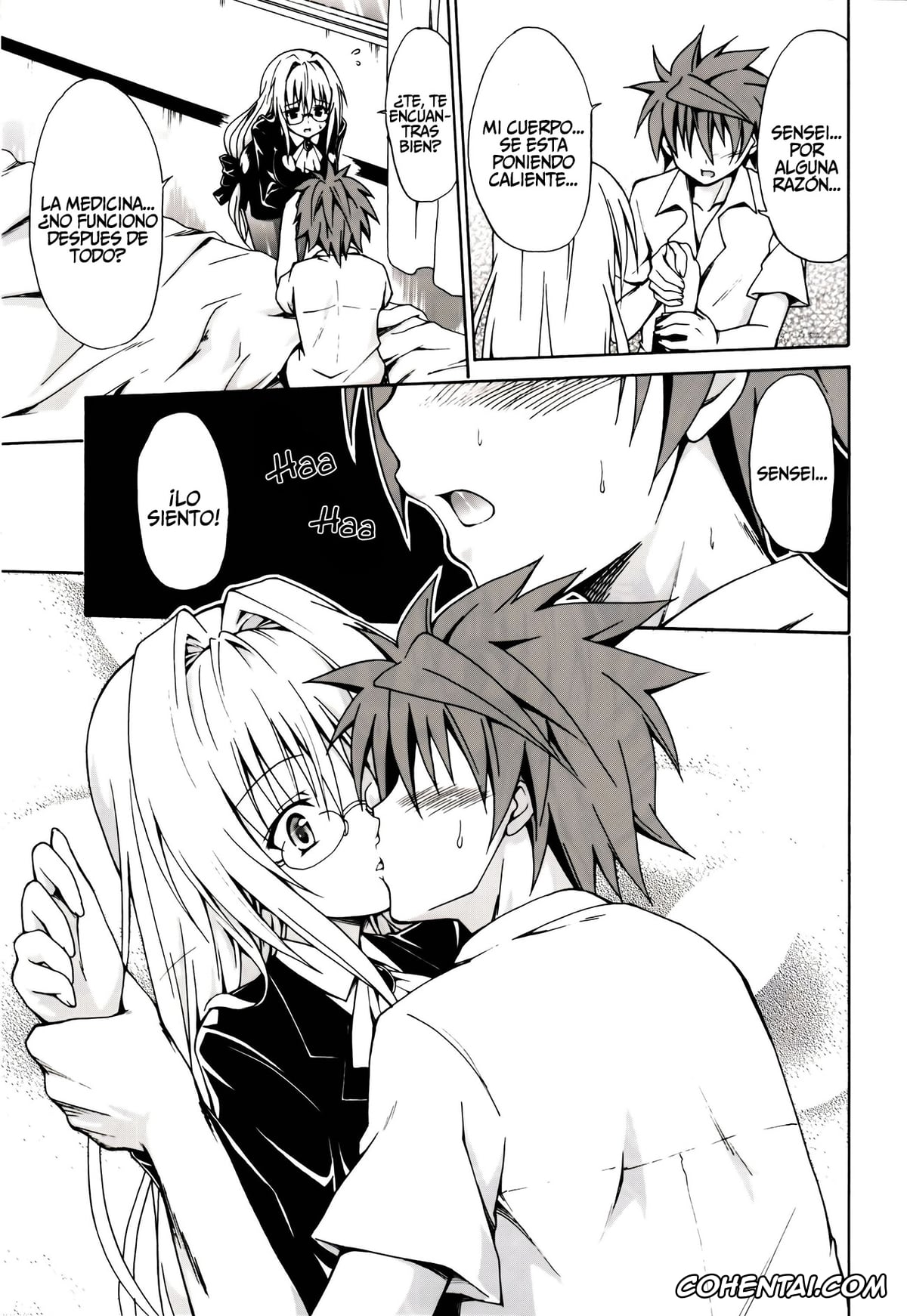 To Love-Ru porno, Rito Yuuki porno, Ryouko Mikado porno, Tearju Lunatique porno, Trouble★Teachers (To Love-Ru), pagina 8