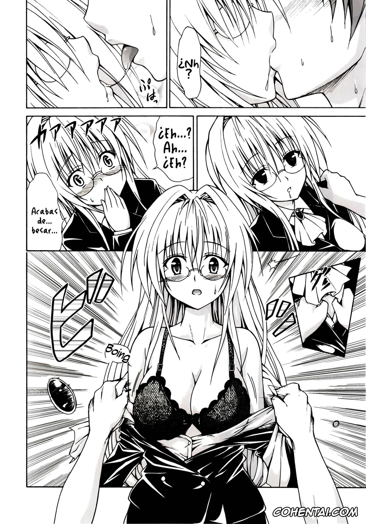 To Love-Ru hentai, Rito Yuuki hentai, Ryouko Mikado hentai, Tearju Lunatique hentai, Trouble★Teachers (To Love-Ru), pagina 9