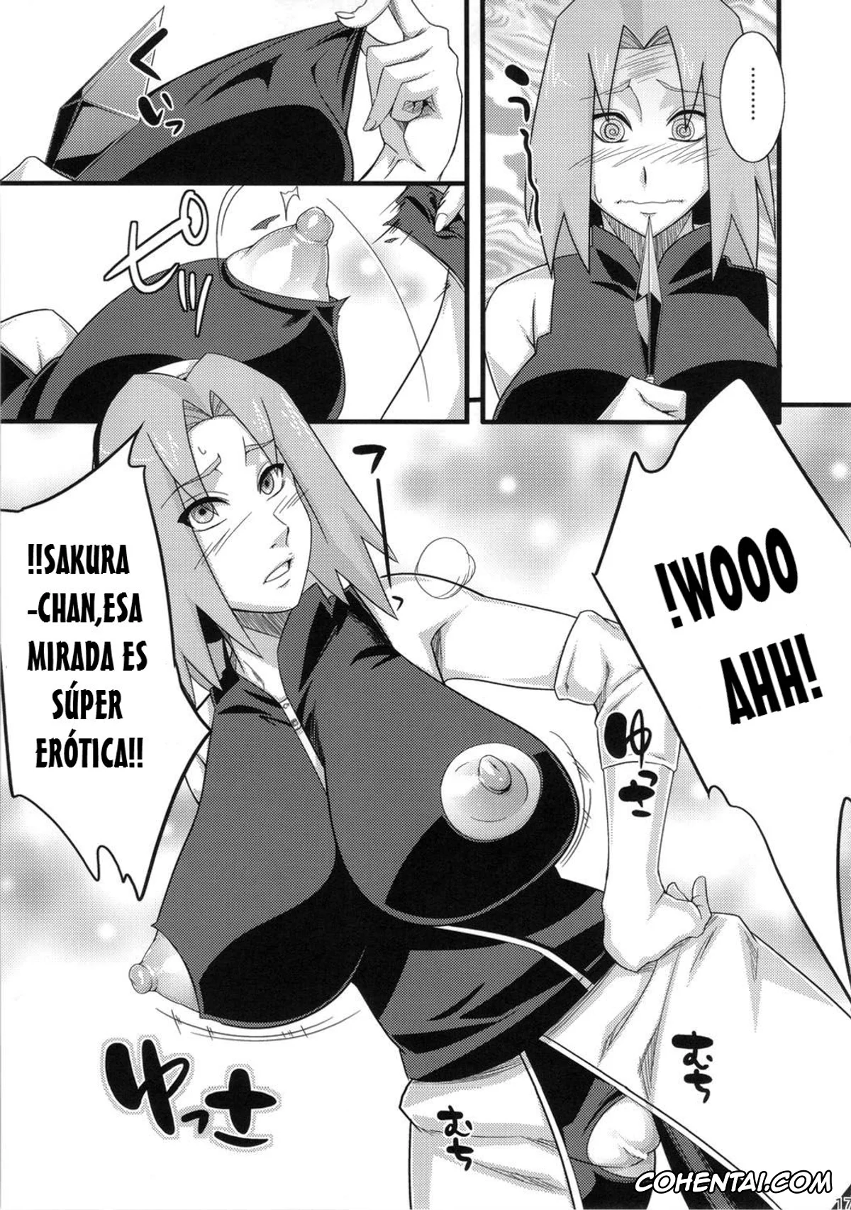 NARUTO xxx, Naruto Uzumaki xxx, Sakura Haruno xxx, Shizune xxx, Tsunade xxx, Konoha Saboten (Naruto), pagina 16