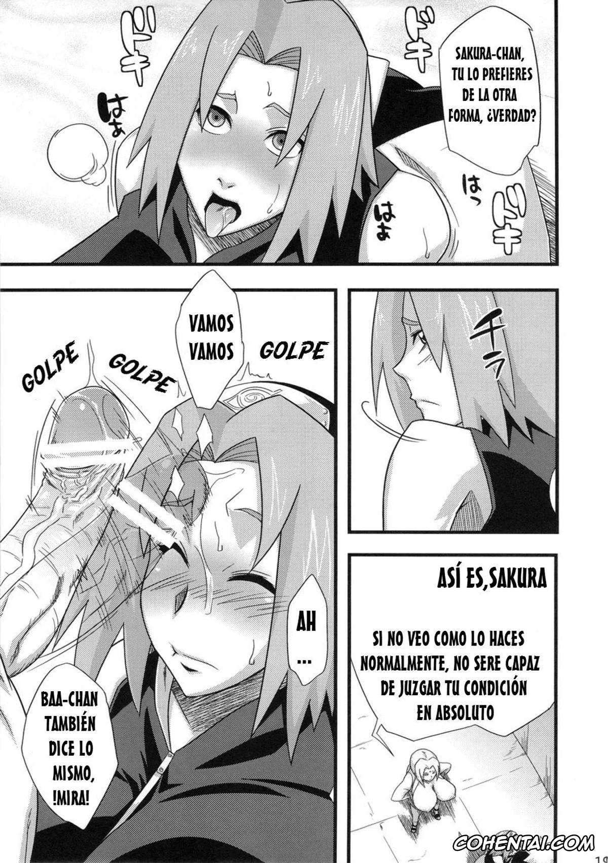 NARUTO hentai, Naruto Uzumaki hentai, Sakura Haruno hentai, Shizune hentai, Tsunade hentai, Konoha Saboten (Naruto), pagina 18