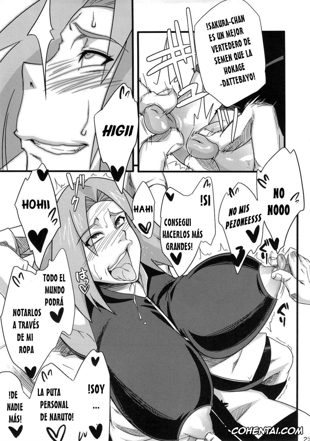 NARUTO porno, Naruto Uzumaki porno, Sakura Haruno porno, Shizune porno, Tsunade porno, Konoha Saboten (Naruto), pagina 26