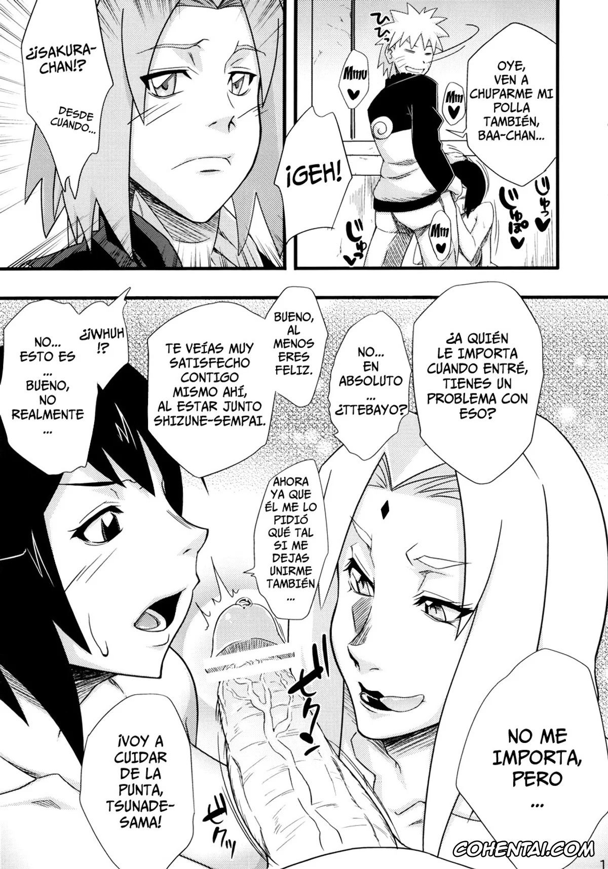 NARUTO porno, Naruto Uzumaki porno, Sakura Haruno porno, Shizune porno, Tsunade porno, Konoha Saboten (Naruto), pagina 11