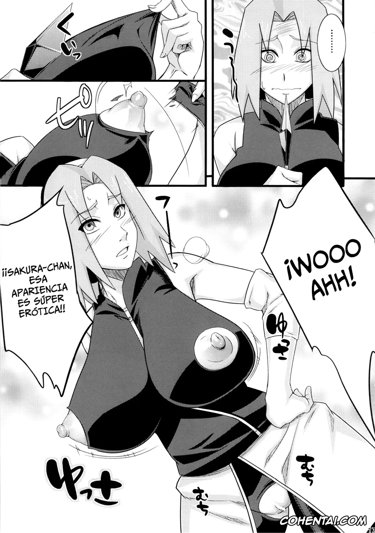 NARUTO porno, Naruto Uzumaki porno, Sakura Haruno porno, Shizune porno, Tsunade porno, Konoha Saboten (Naruto), pagina 17