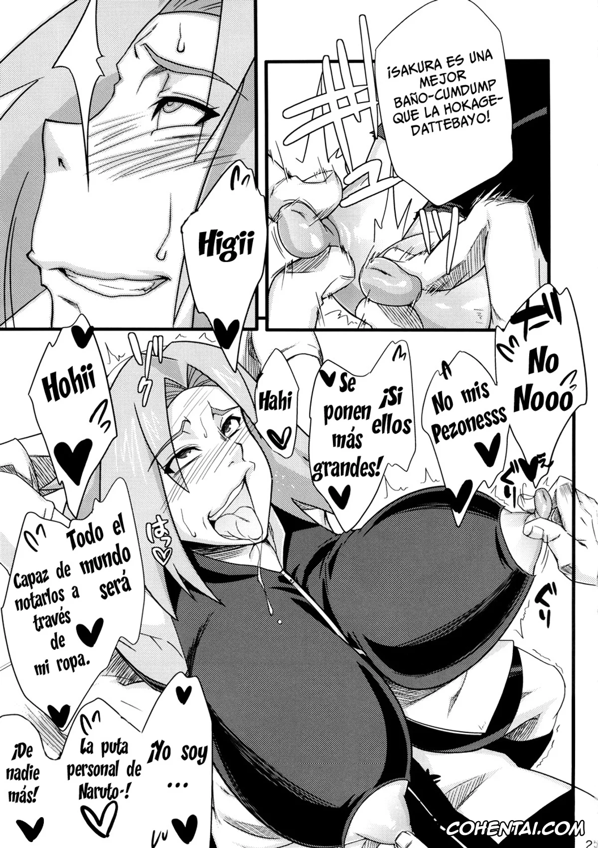 NARUTO hentai, Naruto Uzumaki hentai, Sakura Haruno hentai, Shizune hentai, Tsunade hentai, Konoha Saboten (Naruto), pagina 27