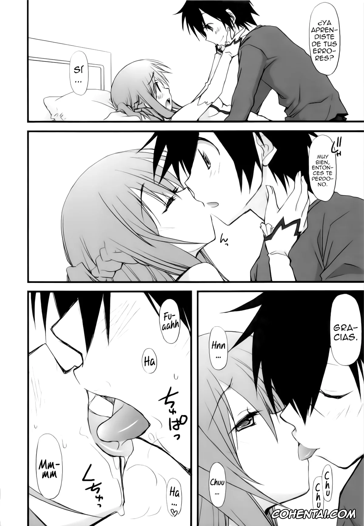 Sword Art Online xxx, Asuna Yuuki xxx, Kazuto Kirigaya | Kirito xxx, Netoge Yome (Sword Art Online), pagina 7