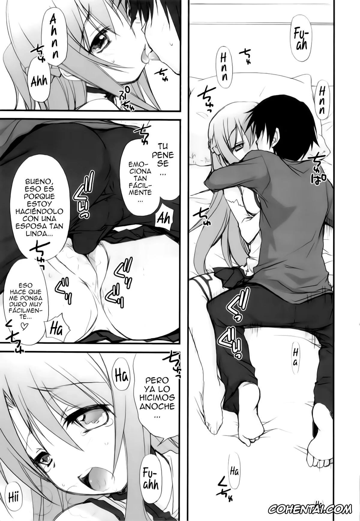 Sword Art Online porno, Asuna Yuuki porno, Kazuto Kirigaya | Kirito porno, Netoge Yome (Sword Art Online), pagina 8