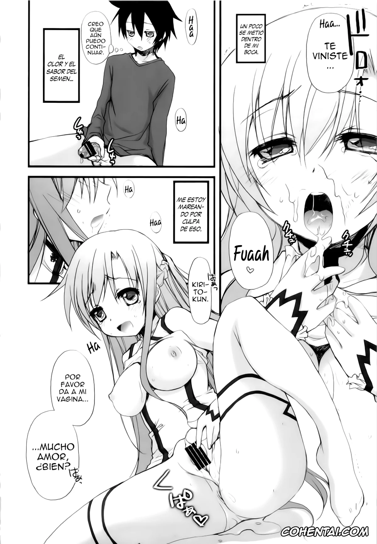 Sword Art Online xxx, Asuna Yuuki xxx, Kazuto Kirigaya | Kirito xxx, Netoge Yome (Sword Art Online), pagina 13