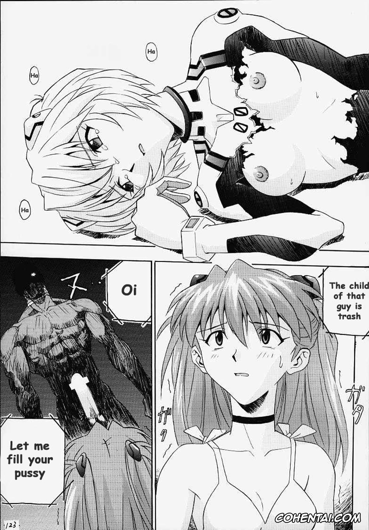 Neon Genesis Evangelion porno, Asuka Langley Soryu porno, Rei Ayanami porno, R (Izurumi Soushuuhen 1+) (Neon Genesis Evangelion), pagina 14