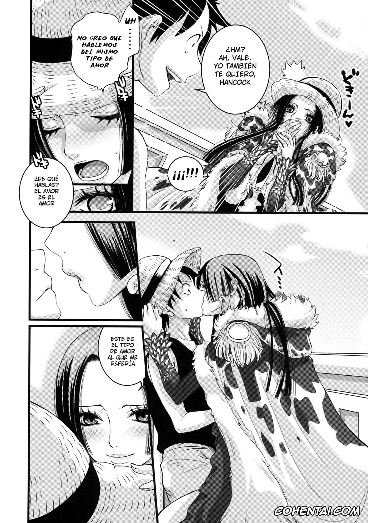 One Piece porno, Boa Hancock porno, Monkey D. Luffy porno, Love Scat (One Piece), pagina 5