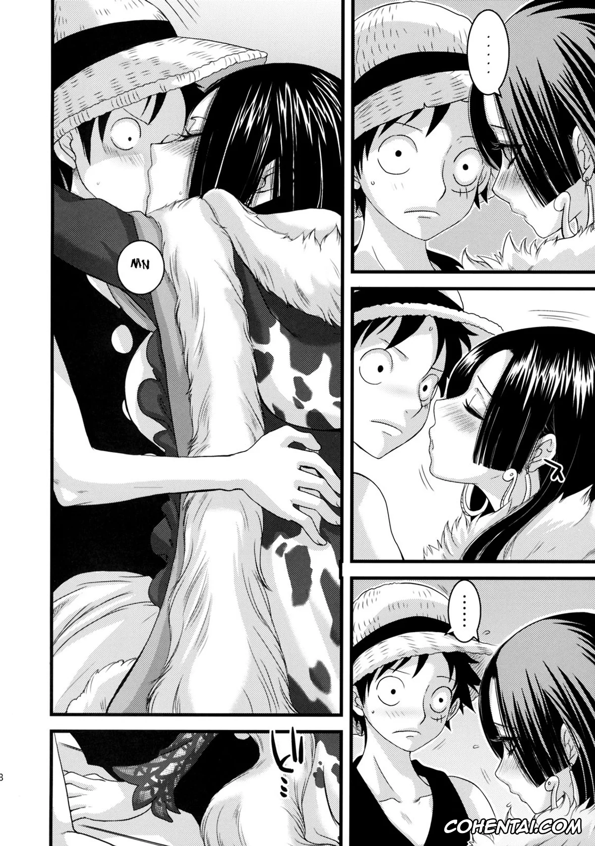 One Piece xxx, Boa Hancock xxx, Monkey D. Luffy xxx, Love Scat (One Piece), pagina 7