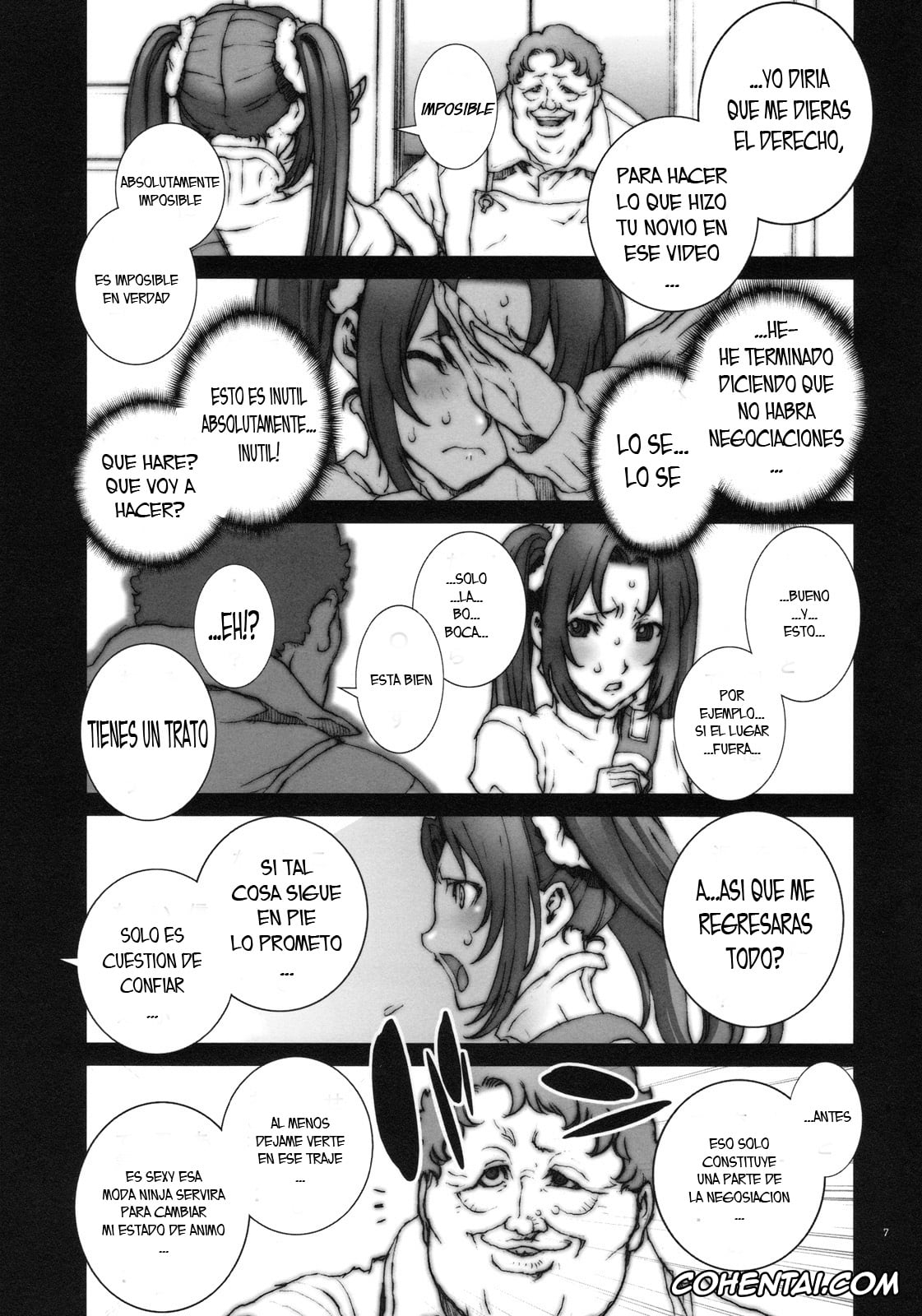 King of Fighters porno, Mai Shiranui porno, Kachousen Ni (King of Fighters), pagina 8