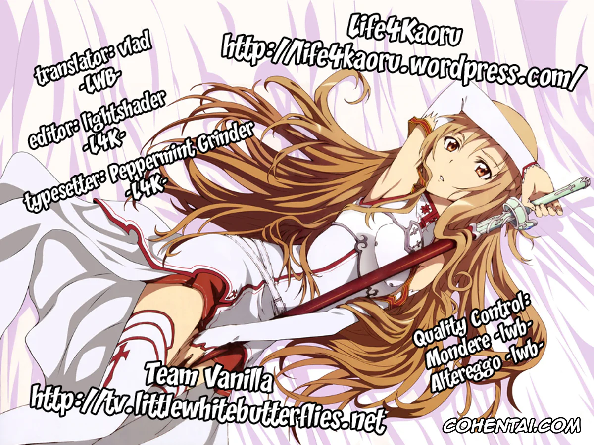 Sword Art Online xxx, Asuna Yuuki xxx, Kazuto Kirigaya | Kirito xxx, Asuna to Online (Sword Art Online), pagina 25