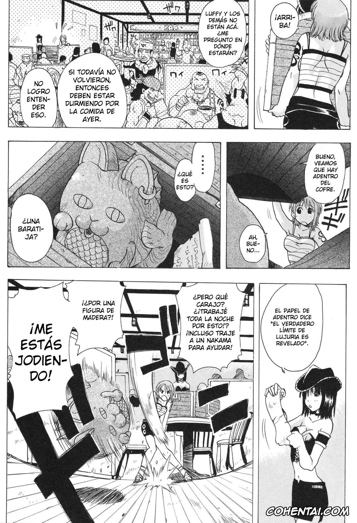 One Piece porno, Nami porno, Nico Robin porno, Nami to Robin no I Love Piece (One Piece), pagina 5
