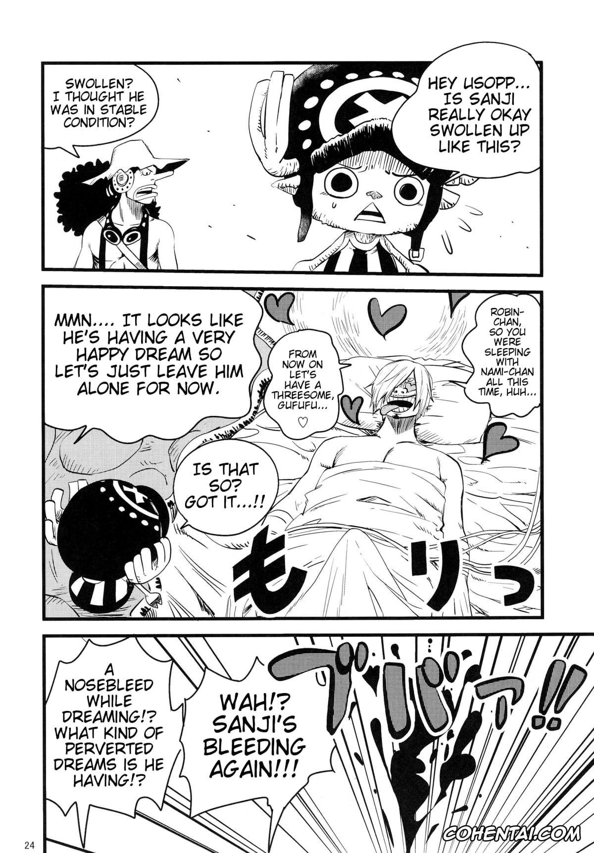 One Piece porno, Nami porno, Nico Robin porno, Sanji Vinsmoke porno, Ii Tabi Yume Kibun (ONE PIECE), pagina 23