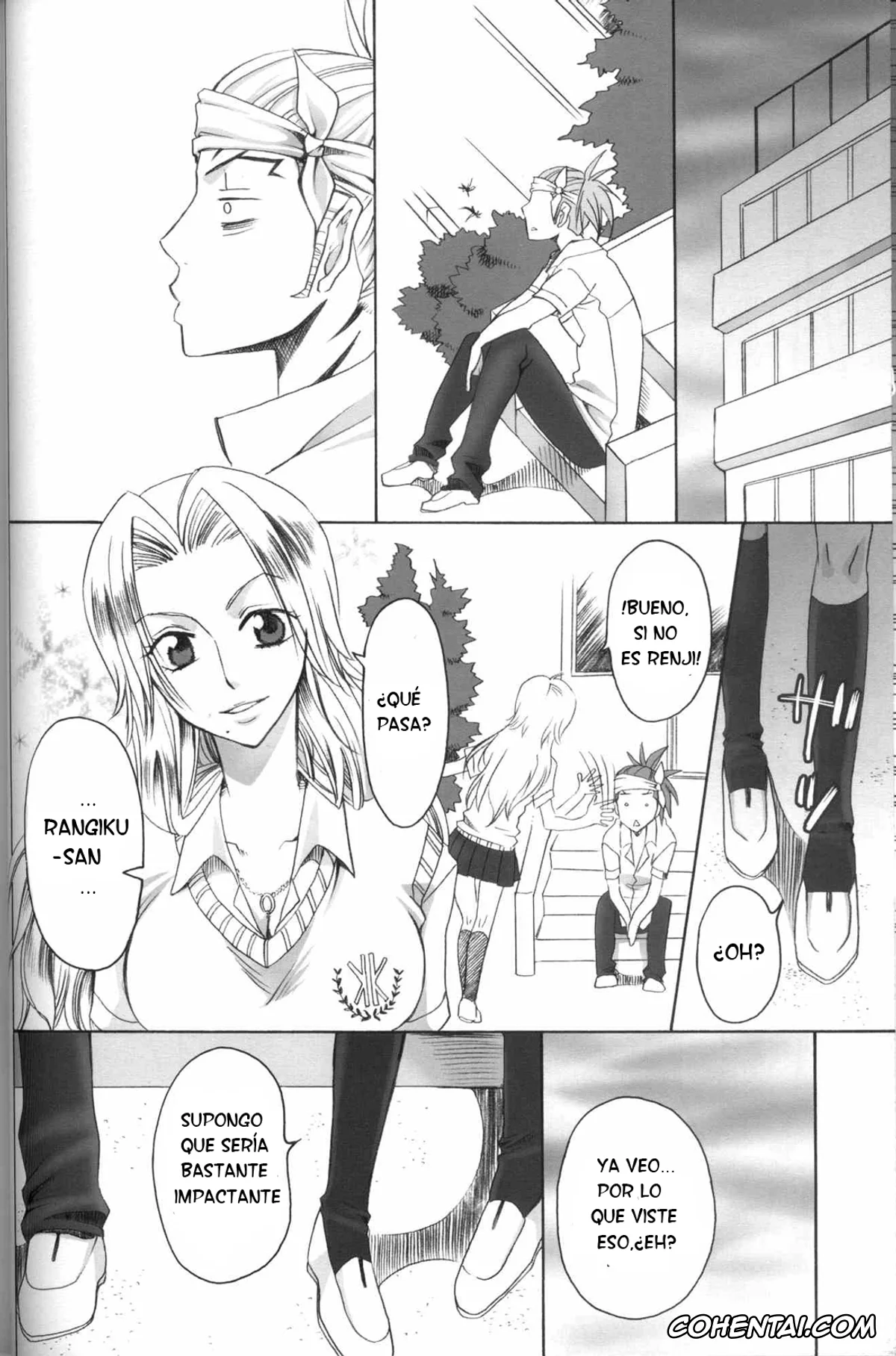 Bleach xxx, Ichigo Kurosaki xxx, Renji Abarai xxx, Rukia Kuchiki xxx, Kurosaki-ke no Shinigami (Bleach), pagina 13