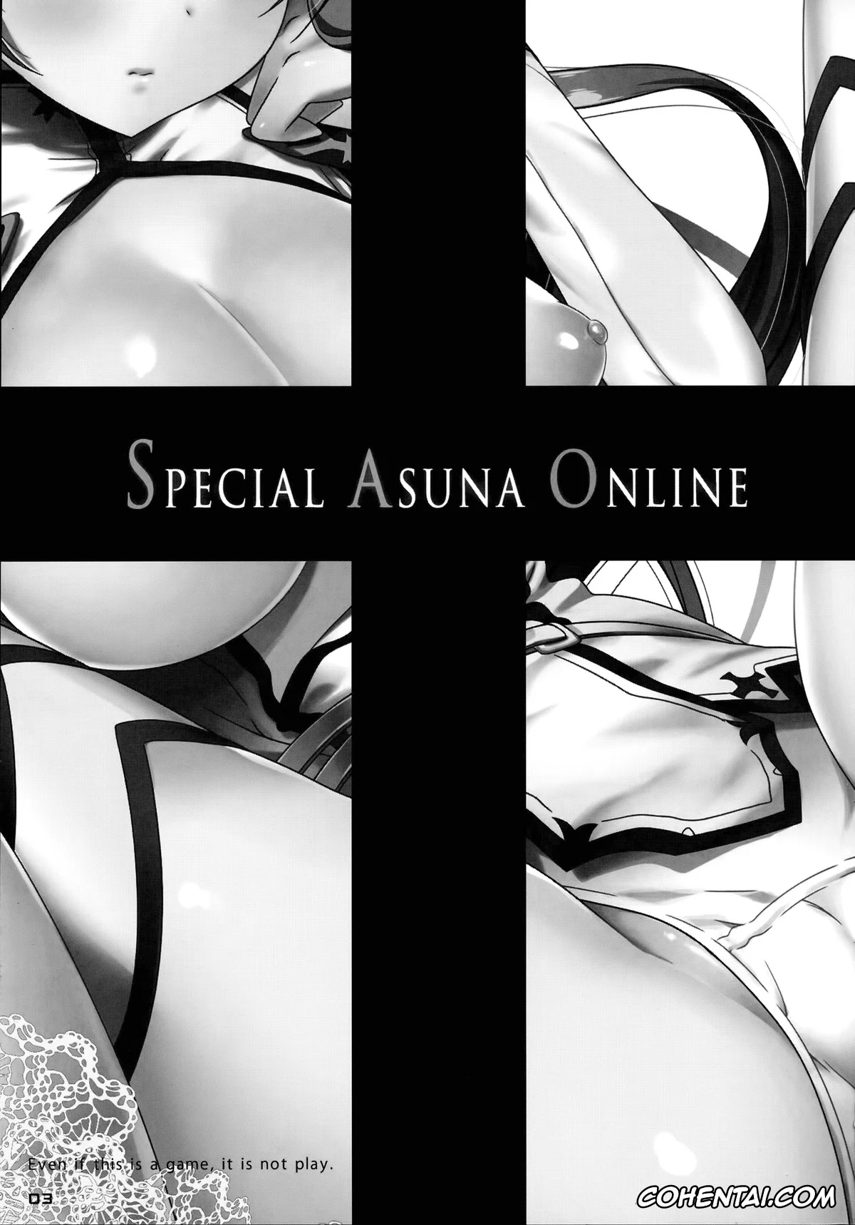Sword Art Online hentai, Asuna Yuuki hentai, Kazuto Kirigaya | Kirito hentai, SPECIAL ASUNA ONLINE (Sword Art Online), pagina 3