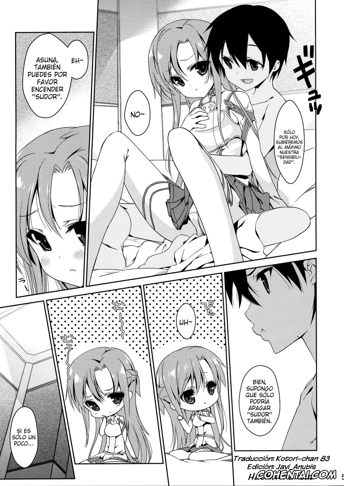 Sword Art Online porno, Asuna Yuuki porno, Kazuto Kirigaya | Kirito porno, SPECIAL ASUNA ONLINE (Sword Art Online), pagina 5