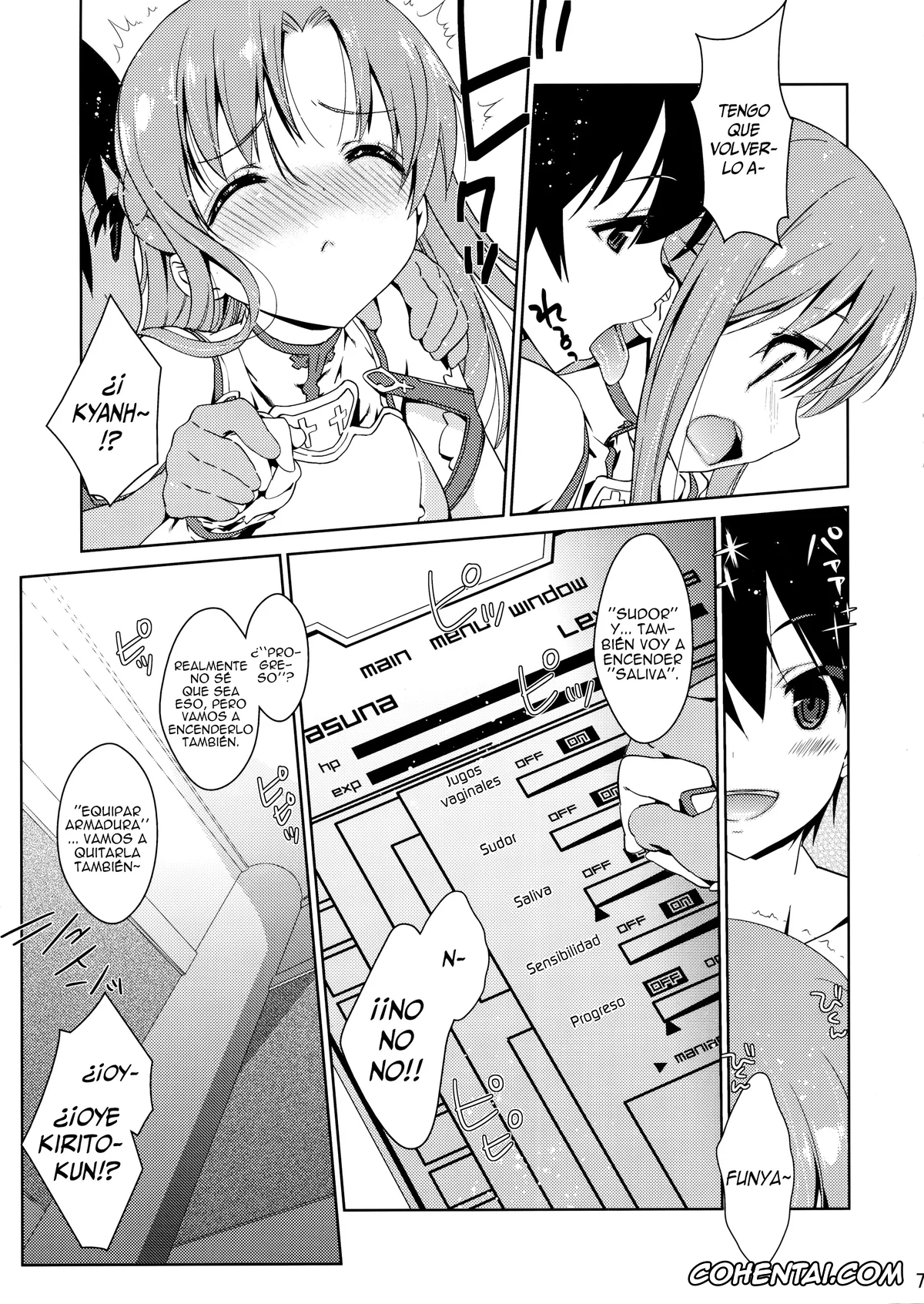 Sword Art Online xxx, Asuna Yuuki xxx, Kazuto Kirigaya | Kirito xxx, SPECIAL ASUNA ONLINE (Sword Art Online), pagina 7