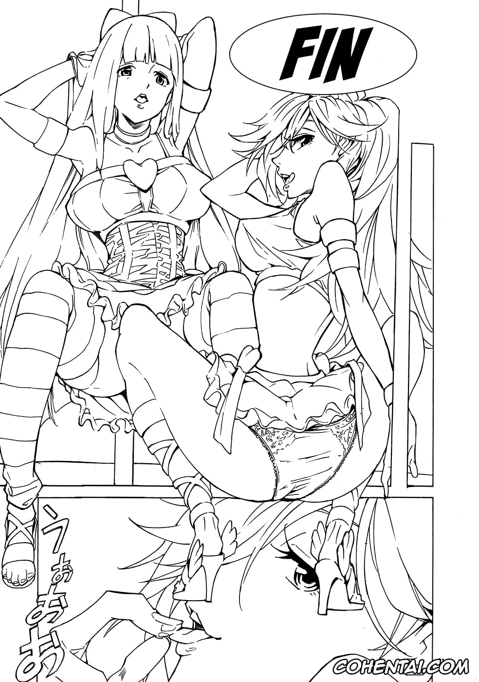 Panty & Stocking with Garterbelt porno, Kneesocks Demon porno, Panty Anarchy porno, Scanty Demon porno, Stocking Anarchy porno, Obenjo Tenshi (Panty & Stocking with Garterbelt), pagina 20