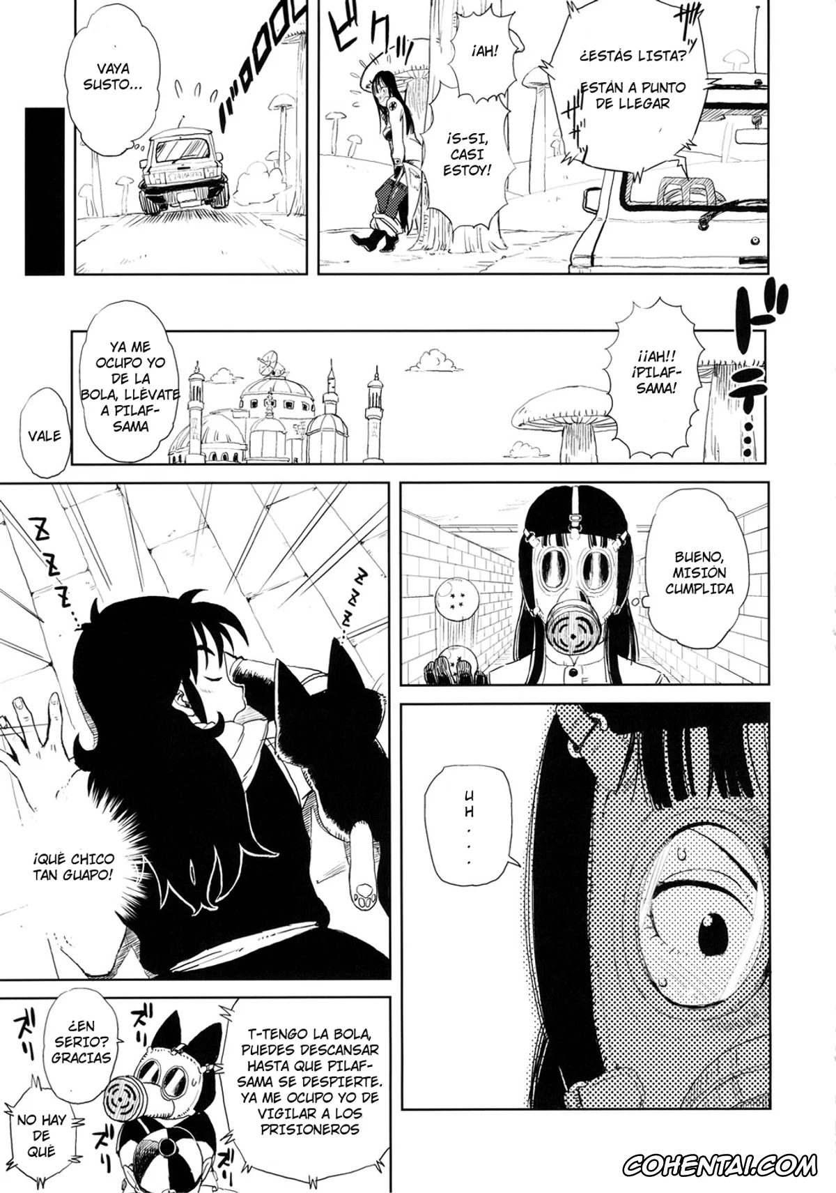 Dragon Ball porno, Mai porno, Yamcha porno, BETWEEN THE LINES (Dragon Ball), pagina 8