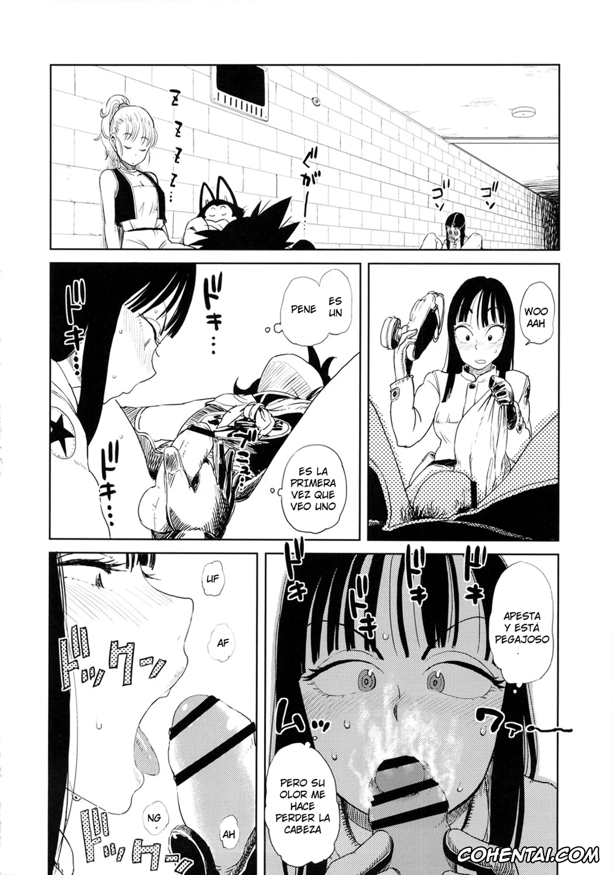 Dragon Ball hentai, Mai hentai, Yamcha hentai, BETWEEN THE LINES (Dragon Ball), pagina 9