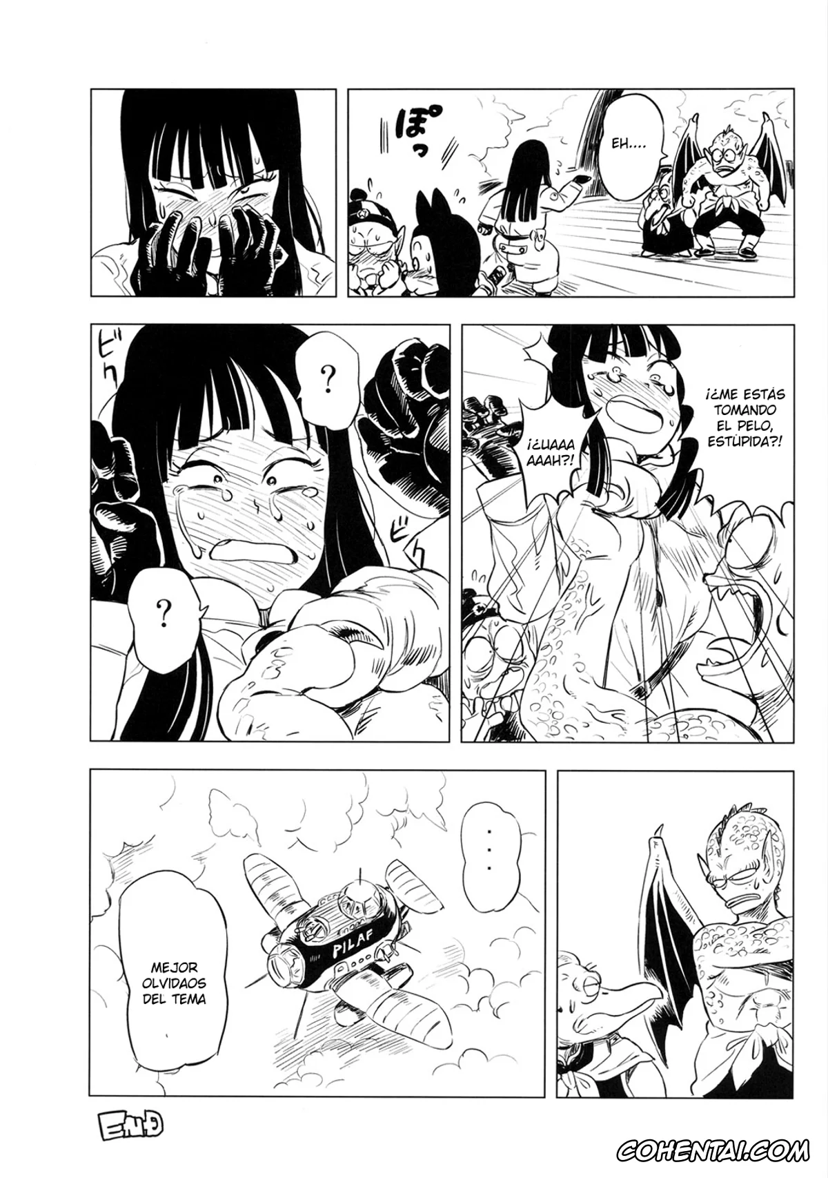Dragon Ball porno, Mai porno, Yamcha porno, BETWEEN THE LINES (Dragon Ball), pagina 23