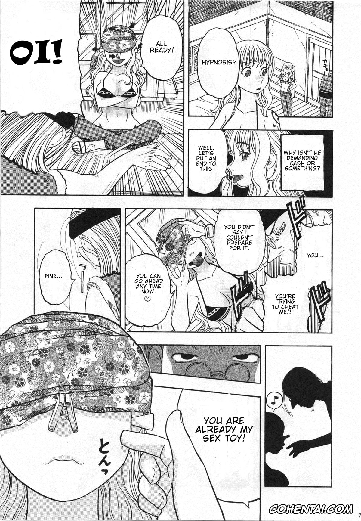 One Piece xxx, Nami xxx, Nami no Iinari Saimin (One Piece), pagina 4