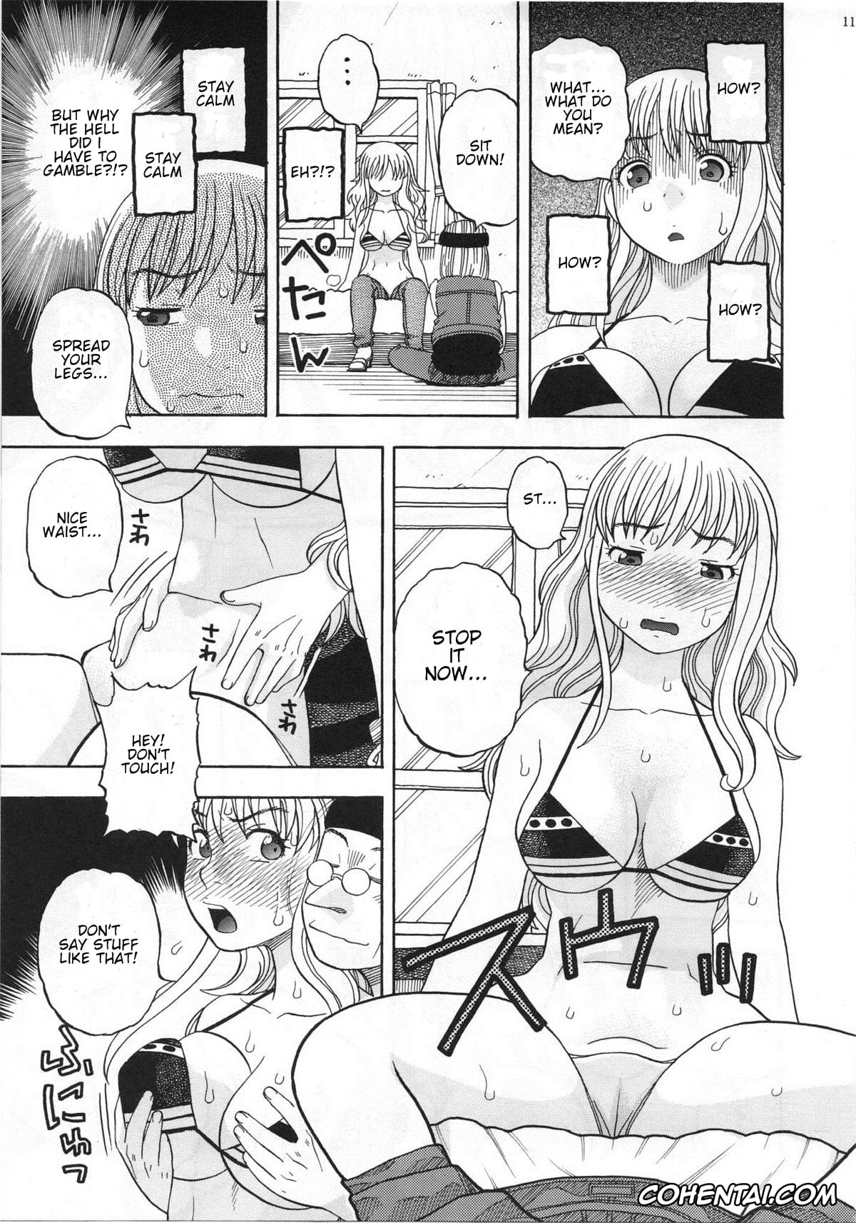 One Piece porno, Nami porno, Nami no Iinari Saimin (One Piece), pagina 8