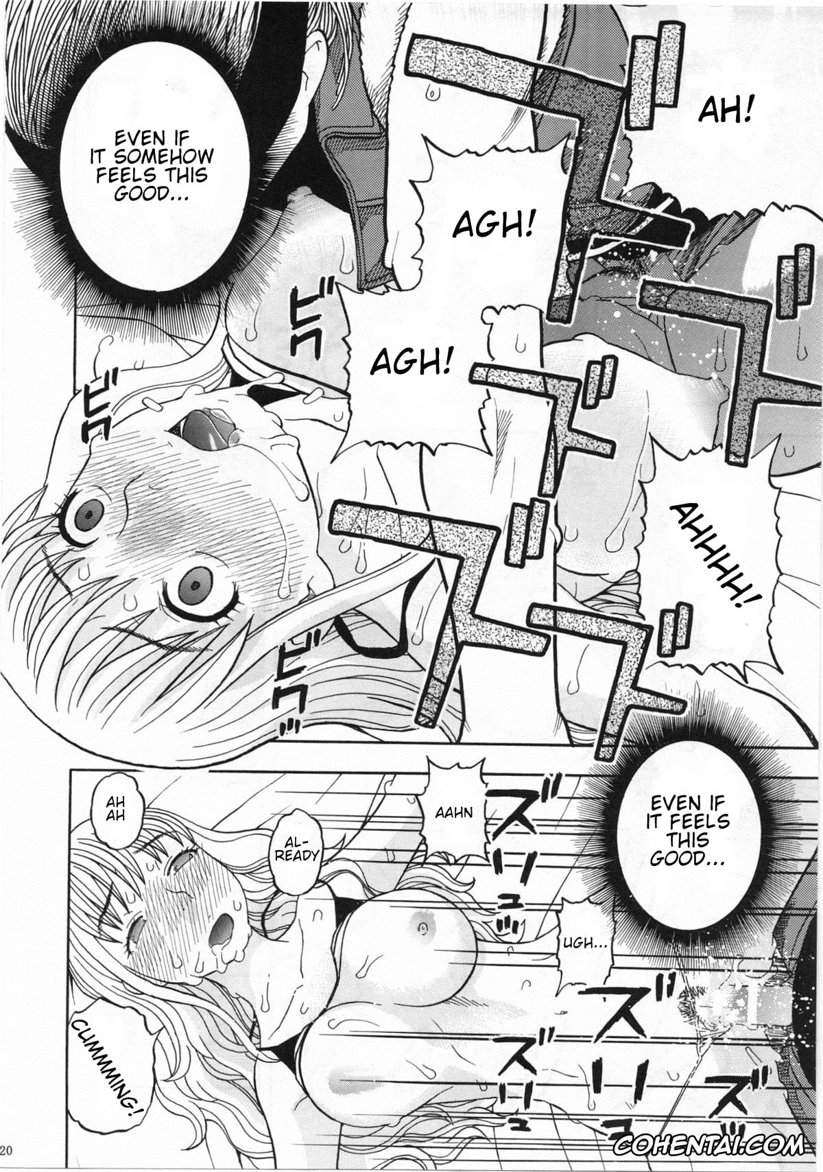 One Piece porno, Nami porno, Nami no Iinari Saimin (One Piece), pagina 17