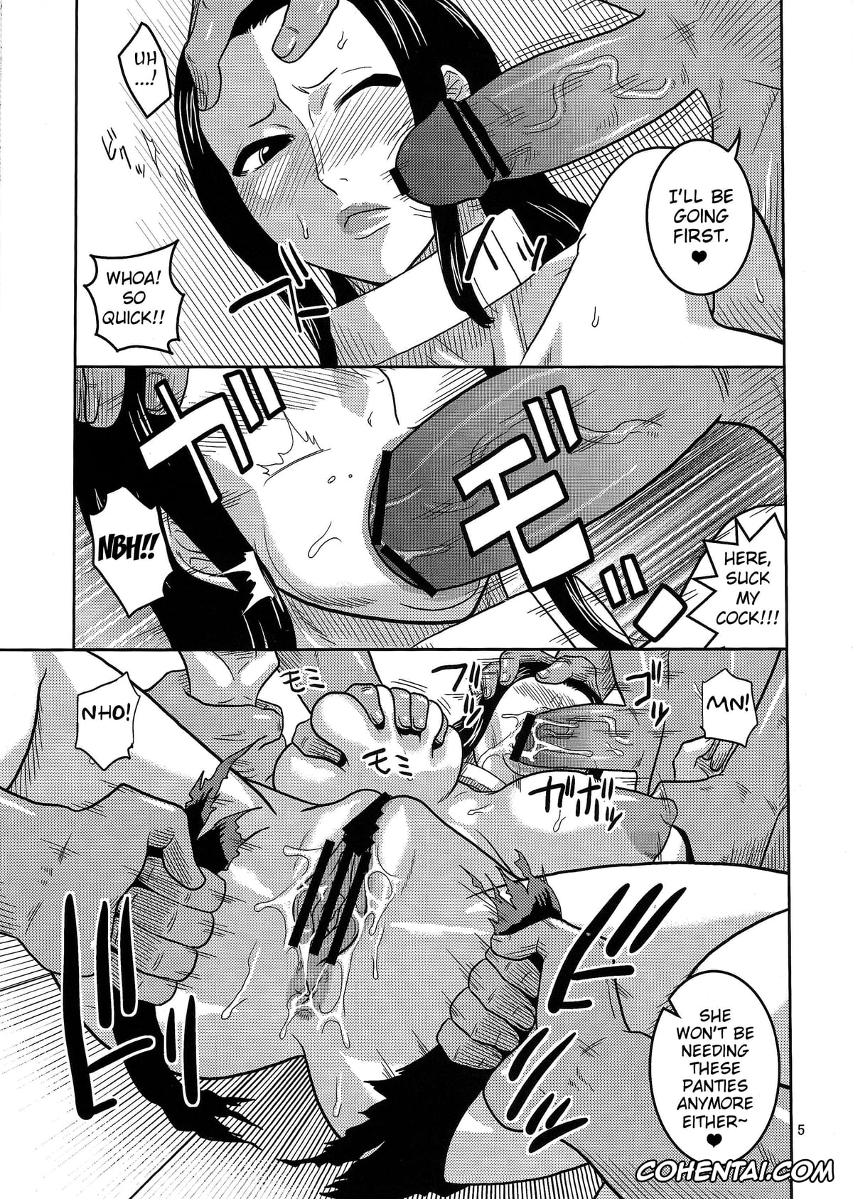 One Piece hentai, Nico Robin hentai, Shyarly hentai, ROBIN SP 2 + BBA! (One Piece), pagina 6