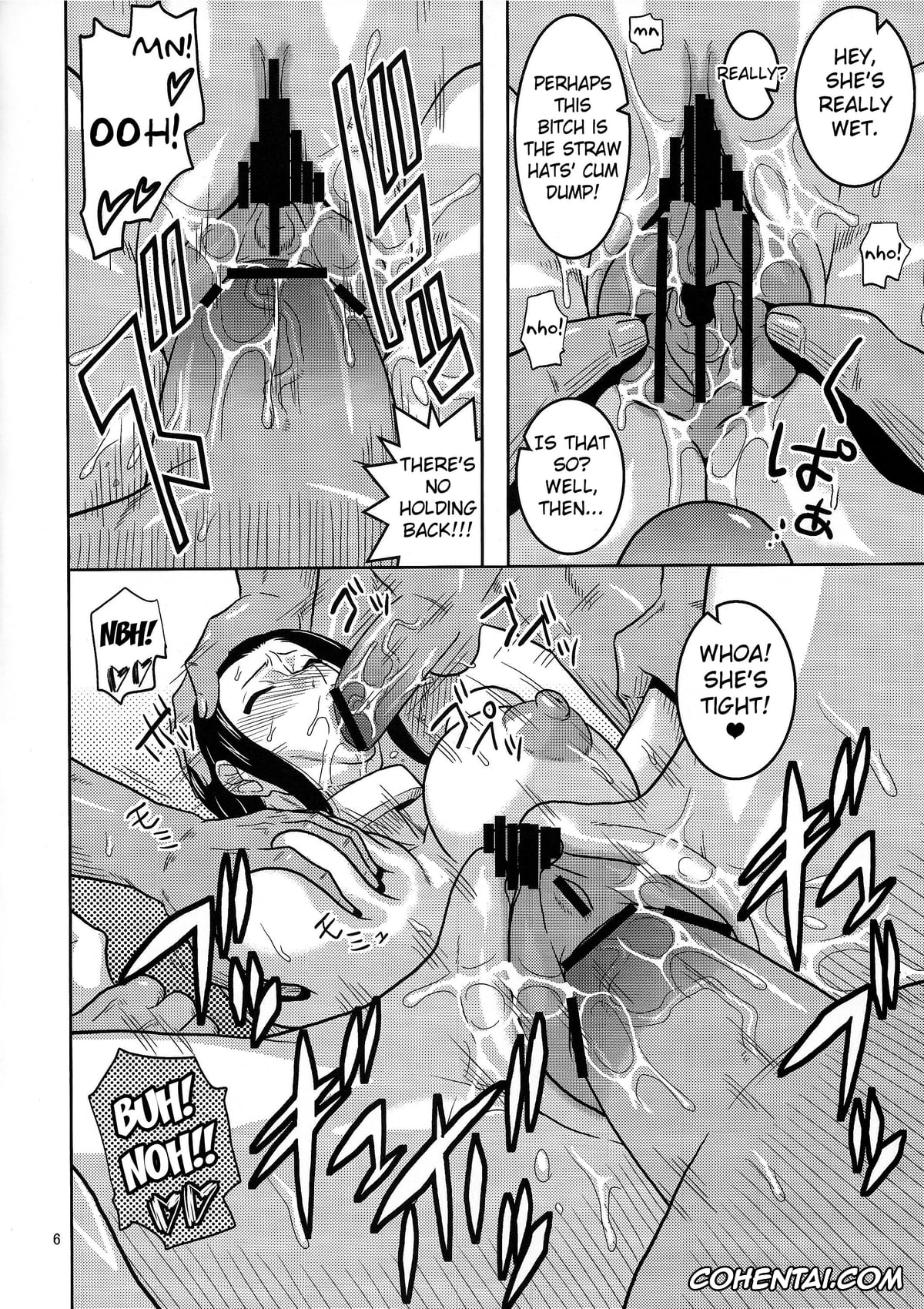 One Piece xxx, Nico Robin xxx, Shyarly xxx, ROBIN SP 2 + BBA! (One Piece), pagina 7