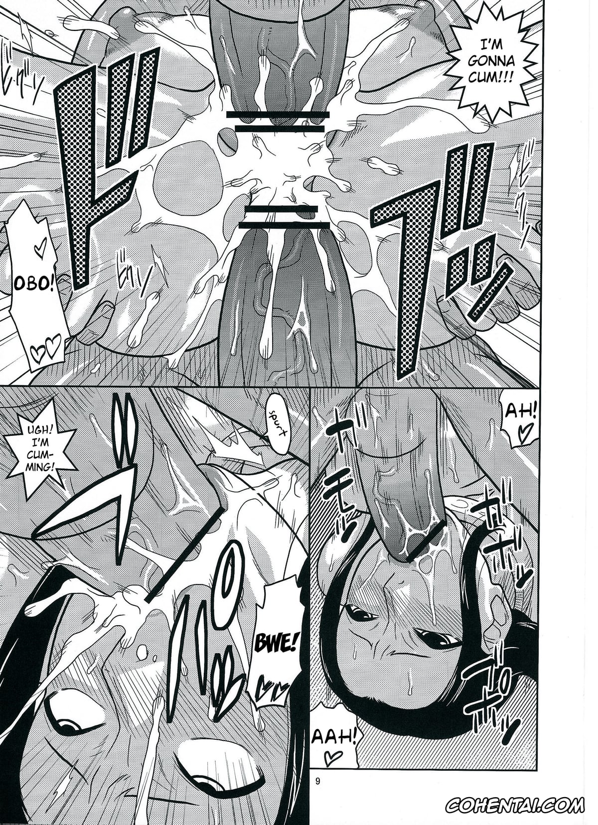 One Piece xxx, Nico Robin xxx, Shyarly xxx, ROBIN SP 2 + BBA! (One Piece), pagina 10