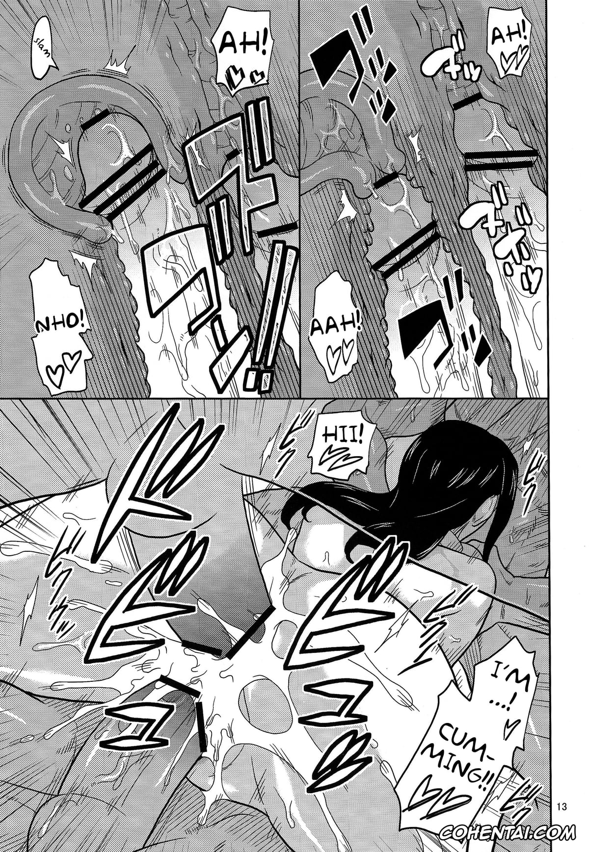 One Piece porno, Nico Robin porno, Shyarly porno, ROBIN SP 2 + BBA! (One Piece), pagina 14