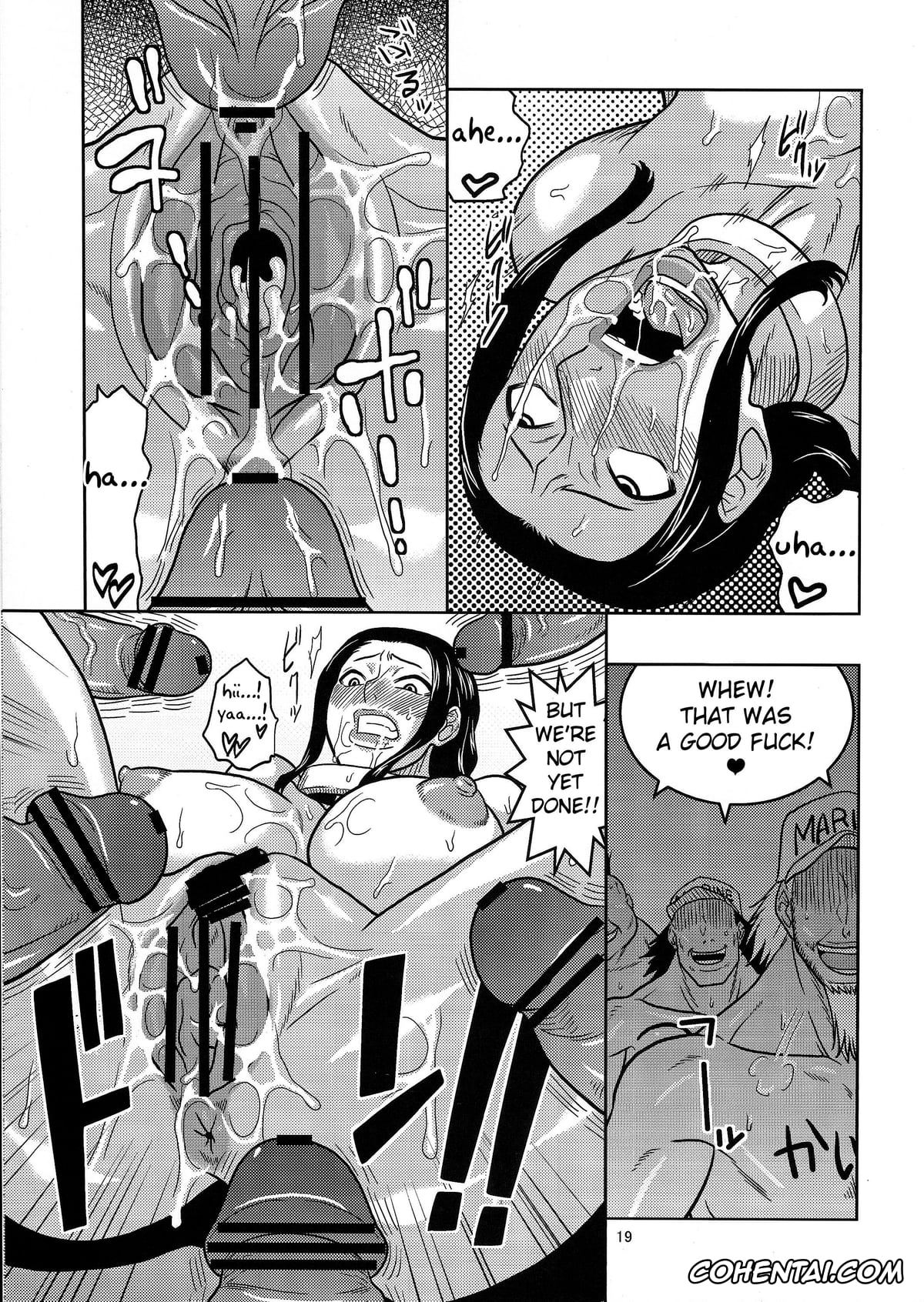 One Piece porno, Nico Robin porno, Shyarly porno, ROBIN SP 2 + BBA! (One Piece), pagina 20