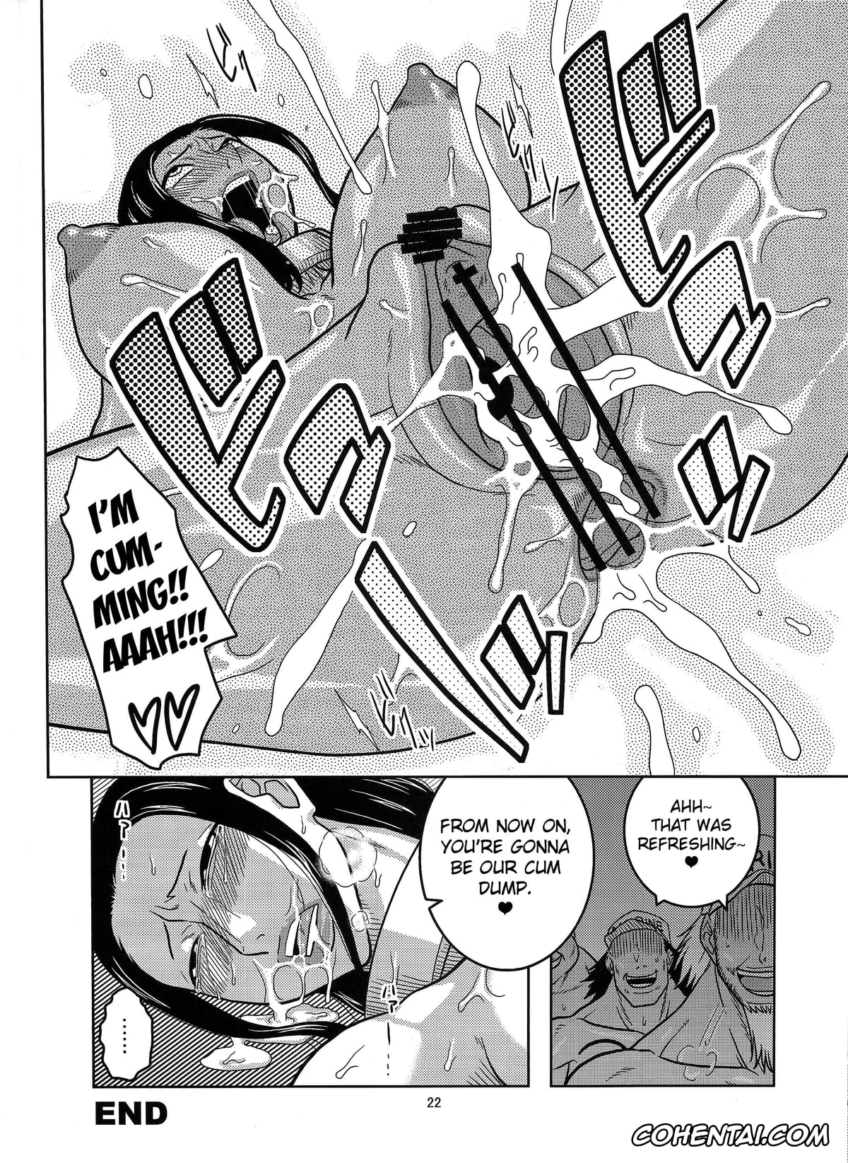 One Piece porno, Nico Robin porno, Shyarly porno, ROBIN SP 2 + BBA! (One Piece), pagina 23