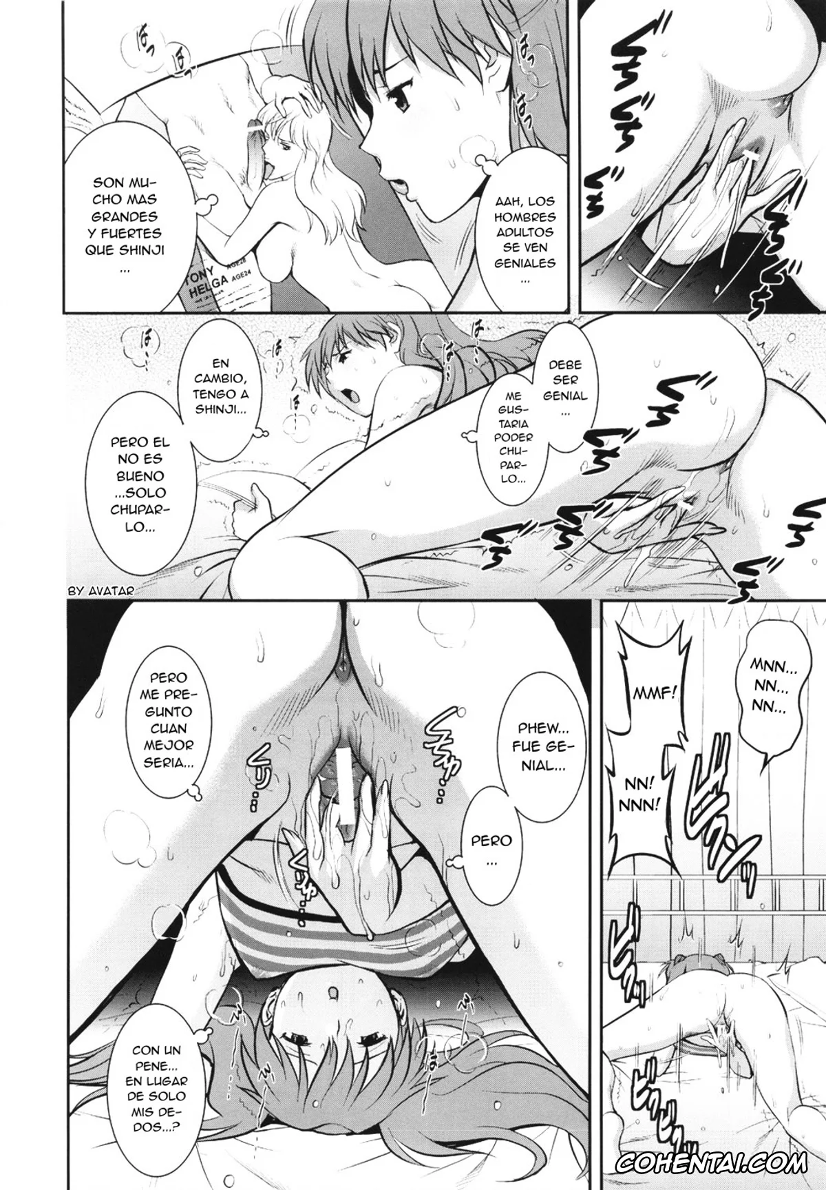 Neon Genesis Evangelion porno, Asuka Langley Soryu porno, Shinji Ikari porno, C-FREAK (Neon Genesis Evangelion), pagina 11